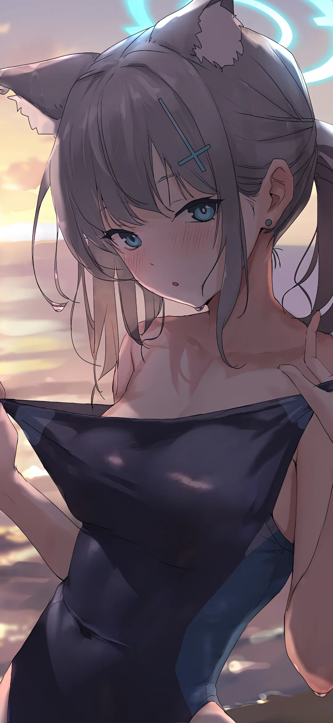 【动漫壁纸】miku 初音未来 阮梅 砂狼白子 早濑优香 流萤 可世界总是那么的渺小啊  在这不甘的年纪遇见你 手机壁纸-第4张