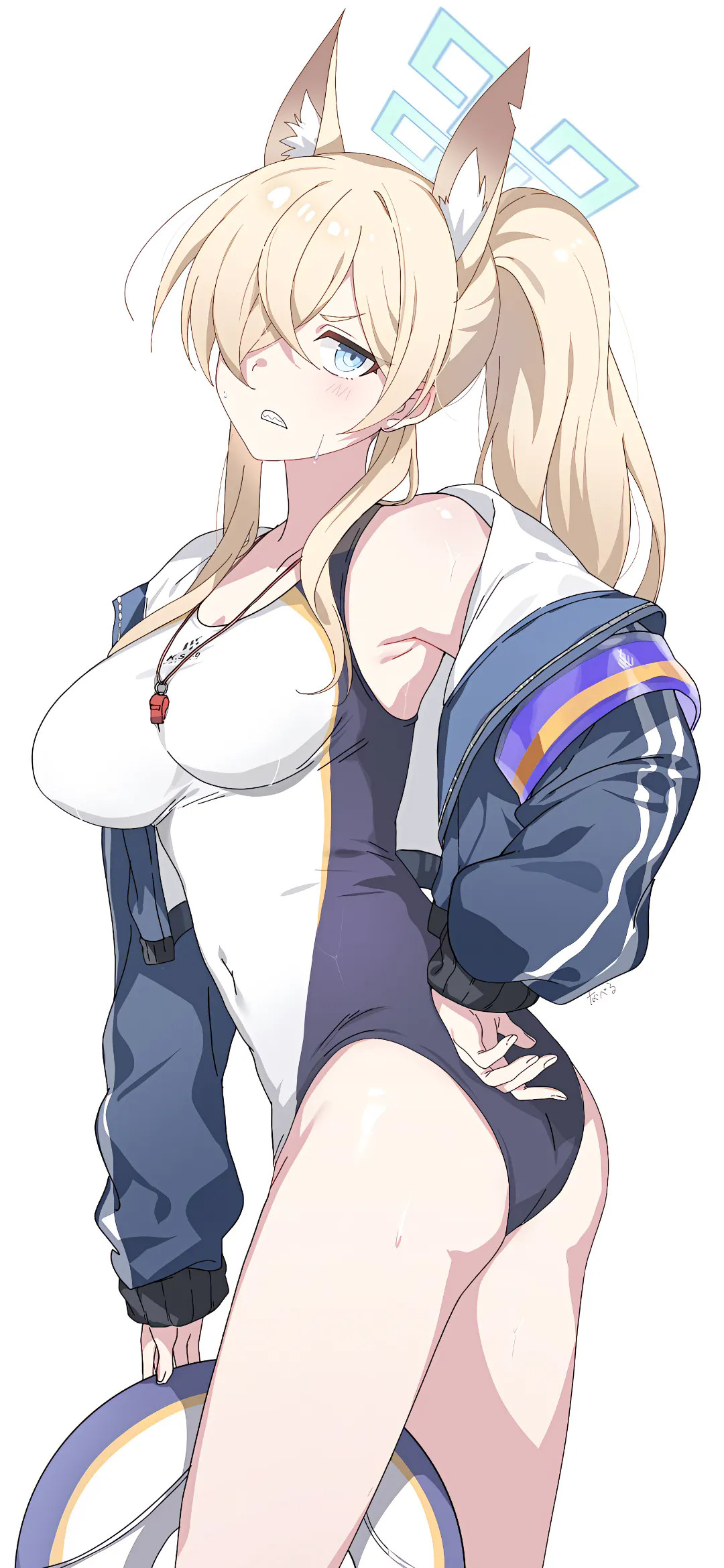 【动漫壁纸】白发兽耳美少女 崩铁银狼 小波奇 你笑了我记得  还有什么比这更甜呢 动漫壁纸-第6张
