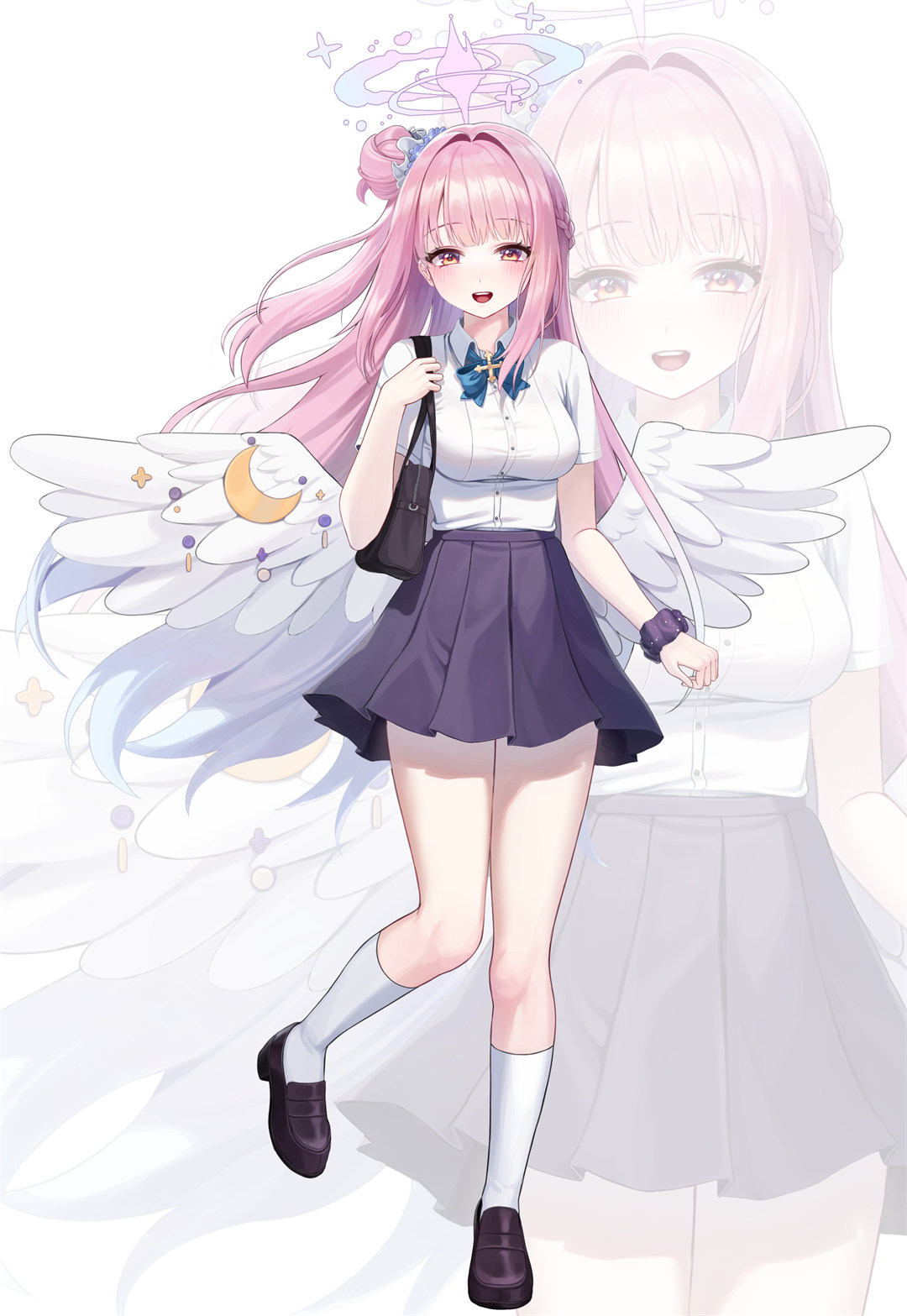 【P站美图】碧蓝档案 小鸟游星野 圣园弥香 崩铁 流萤 符玄 原神 芙宁娜 今日插画动漫美图推荐 P站美图-第4张