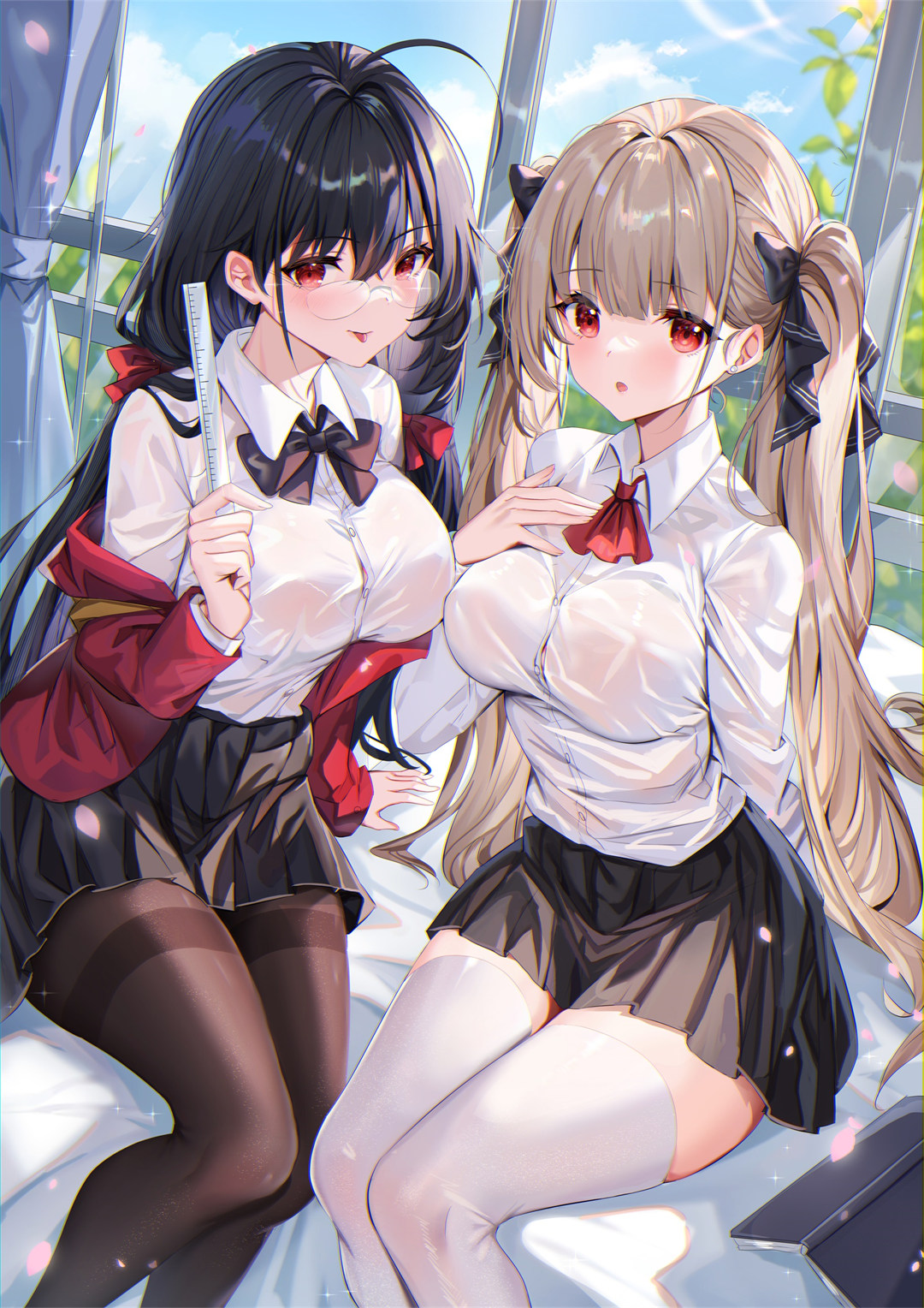 P站美图 碧蓝航线 黑丝 大凤 可畏@山桂贰 插画-第1张