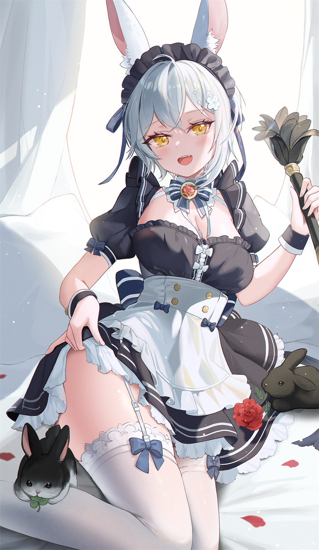 【画师精选】兽耳美少女 碧蓝档案 早濑优香 韩国插画师NakaR的美图作品推荐 精选插画-第3张