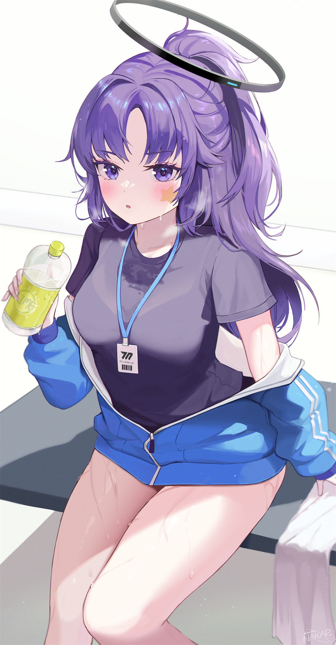 【画师精选】兽耳美少女 碧蓝档案 早濑优香 韩国插画师NakaR的美图作品推荐 精选插画-第5张