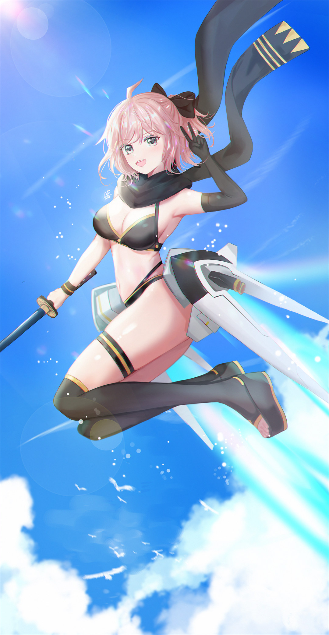 【画师精选】兽耳美少女 碧蓝档案 早濑优香 韩国插画师NakaR的美图作品推荐 精选插画-第6张