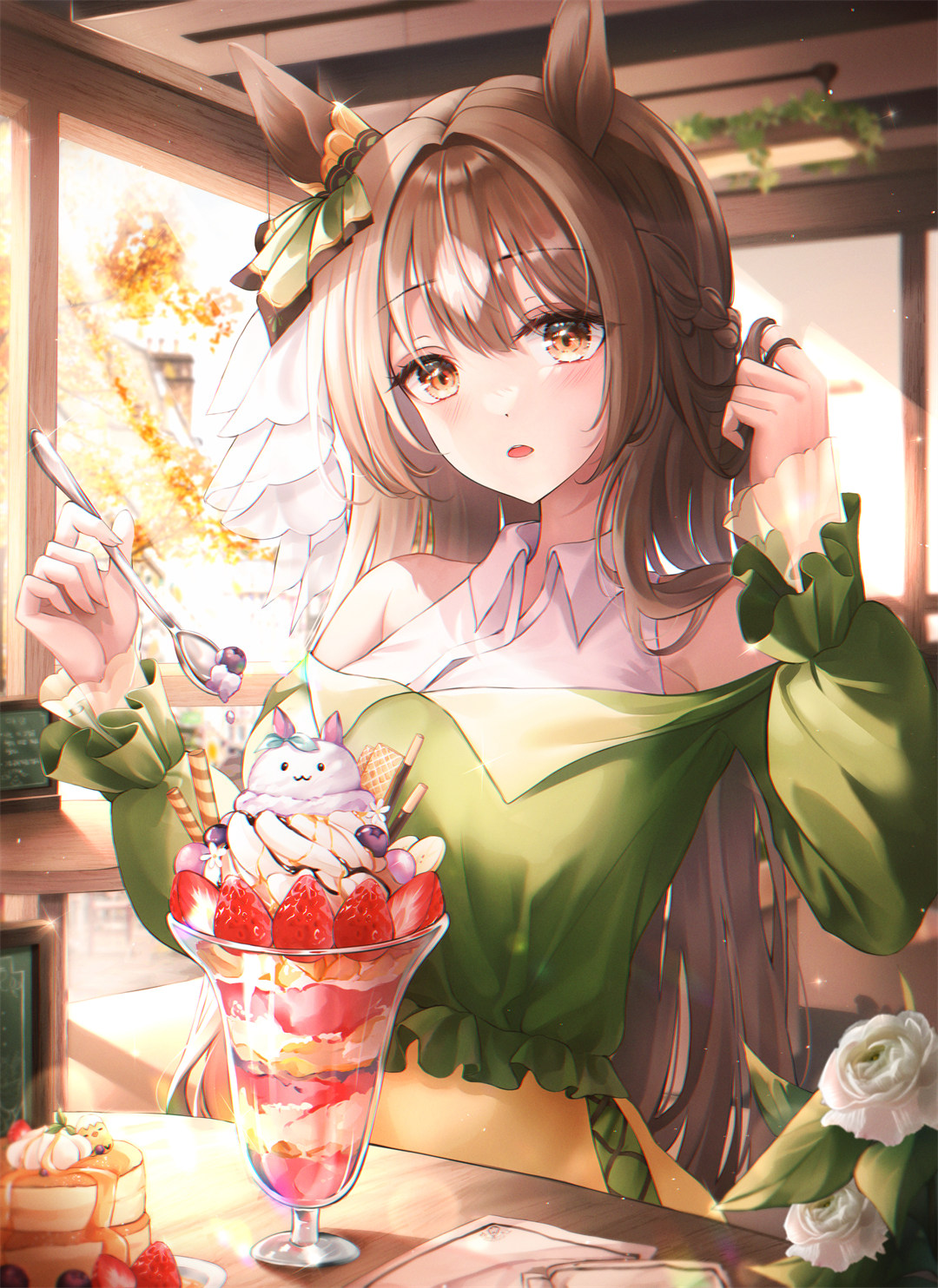 【画师推荐】碧蓝档案 砂狼白子 圣园弥香 韩国插画师pippin的动漫美图推荐 P站画师-第2张