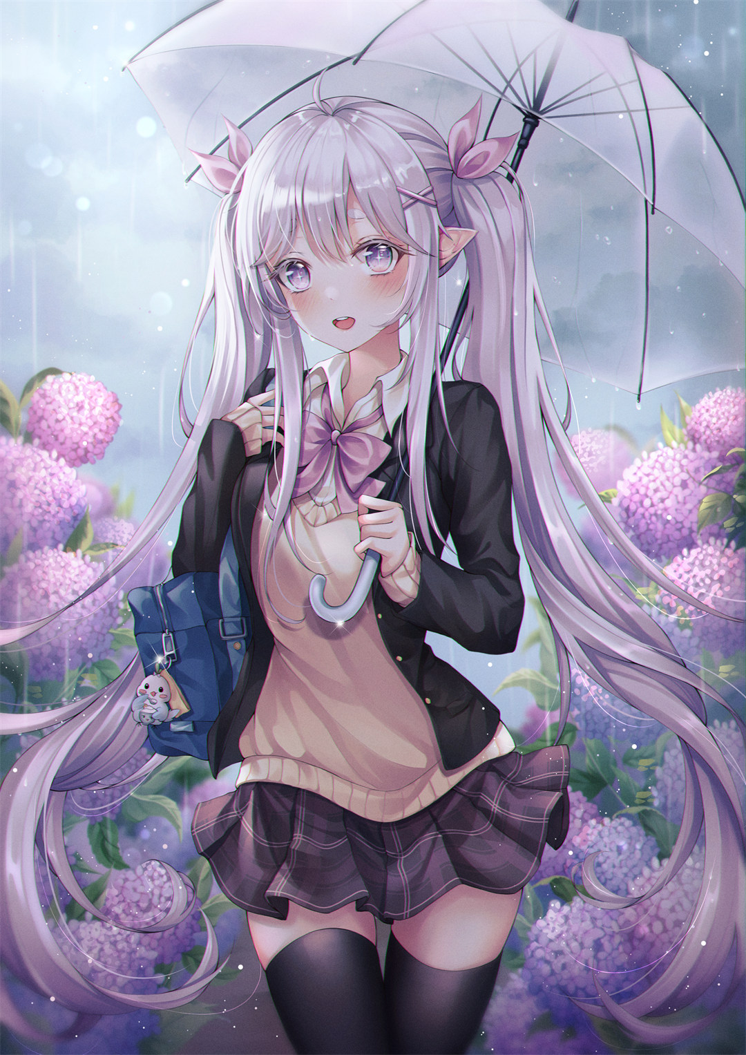 【画师推荐】碧蓝档案 砂狼白子 圣园弥香 韩国插画师pippin的动漫美图推荐 P站画师-第4张
