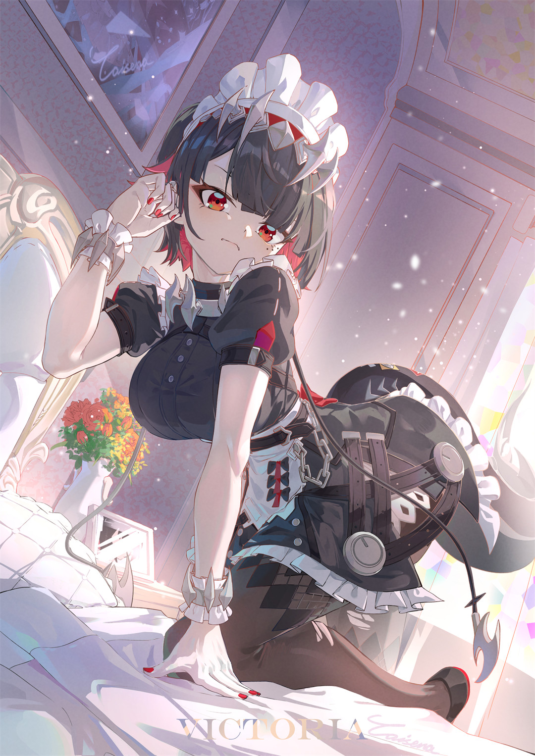 【P站美图】Fate 摩根 碧蓝档案 飞鸟马时 崩铁 流萤 原神 神子和将军 今日插画动漫美图推荐 P站美图-第4张