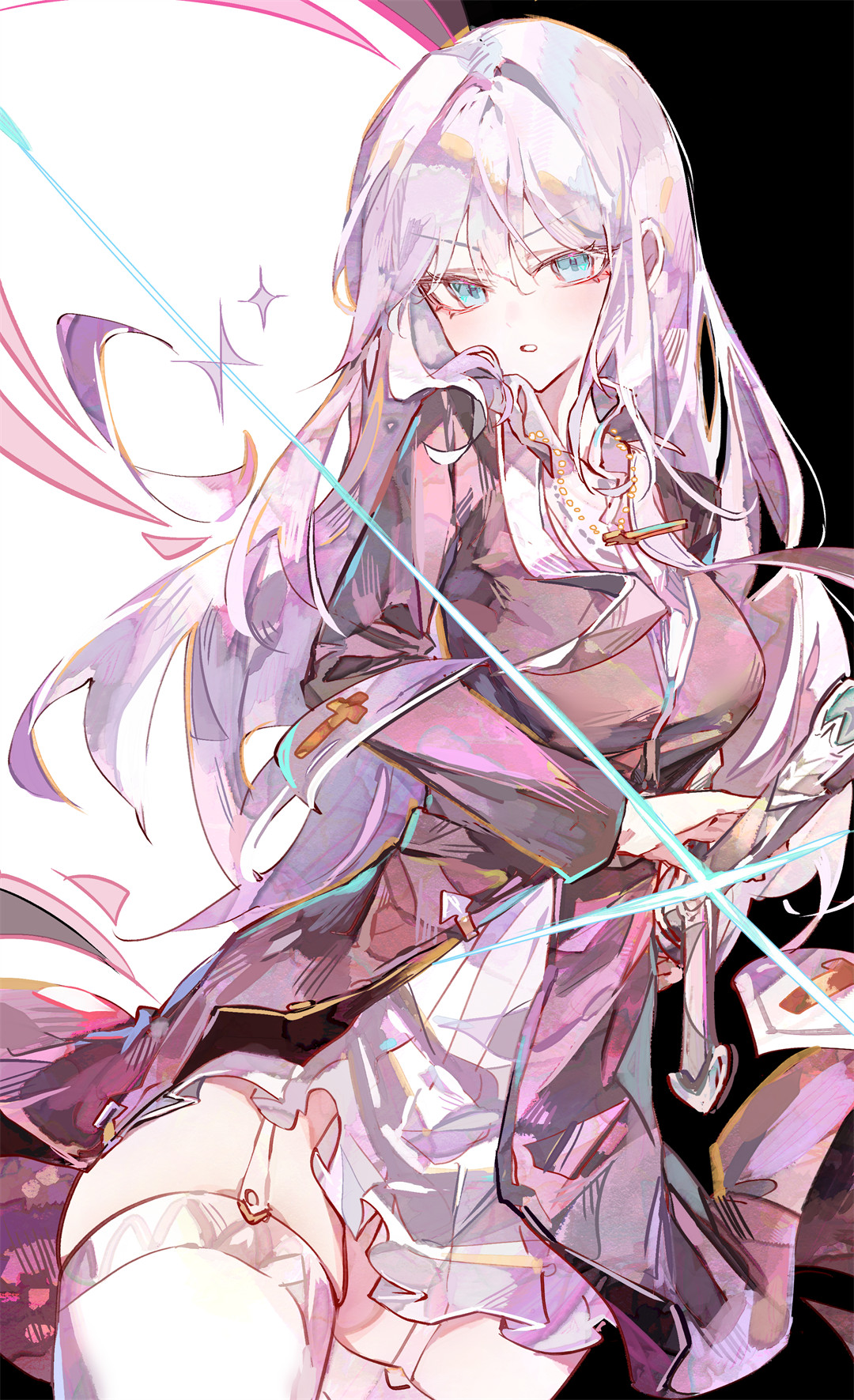【P站美图】Fate 摩根 碧蓝档案 飞鸟马时 崩铁 流萤 原神 神子和将军 今日插画动漫美图推荐 P站美图-第6张