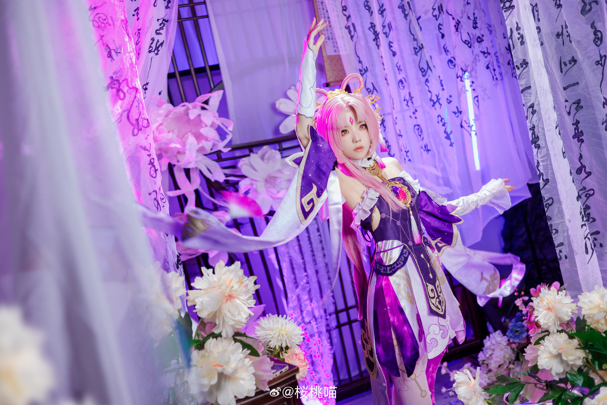 cosplay —— 将军！你这个坏蛋！ 崩坏星穹铁道 符玄@桜桃喵 COSPLAY-第8张
