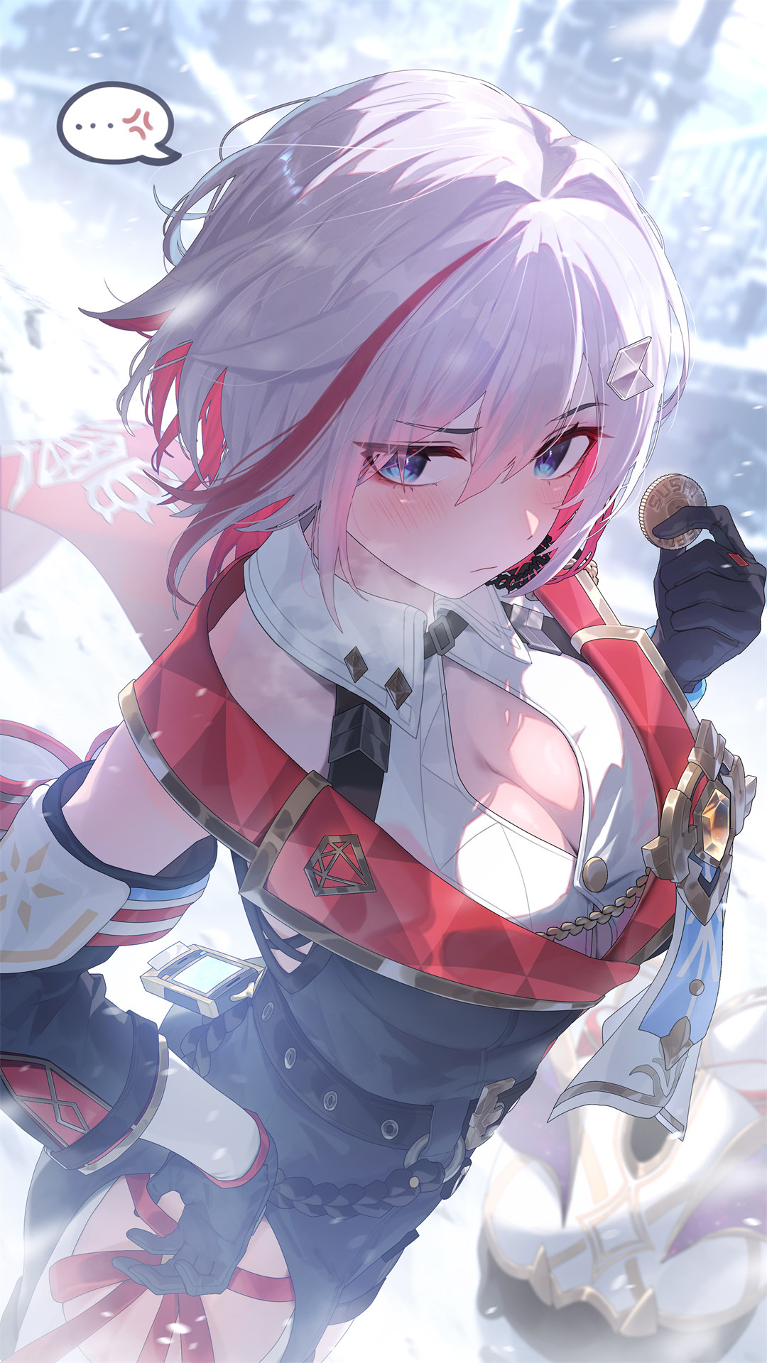【P站美图】异瞳色兽耳少女 碧蓝档案 砂狼白子 精灵耳 明星日鞠 崩铁 托帕 今日插画动漫美图推荐 P站美图-第2张