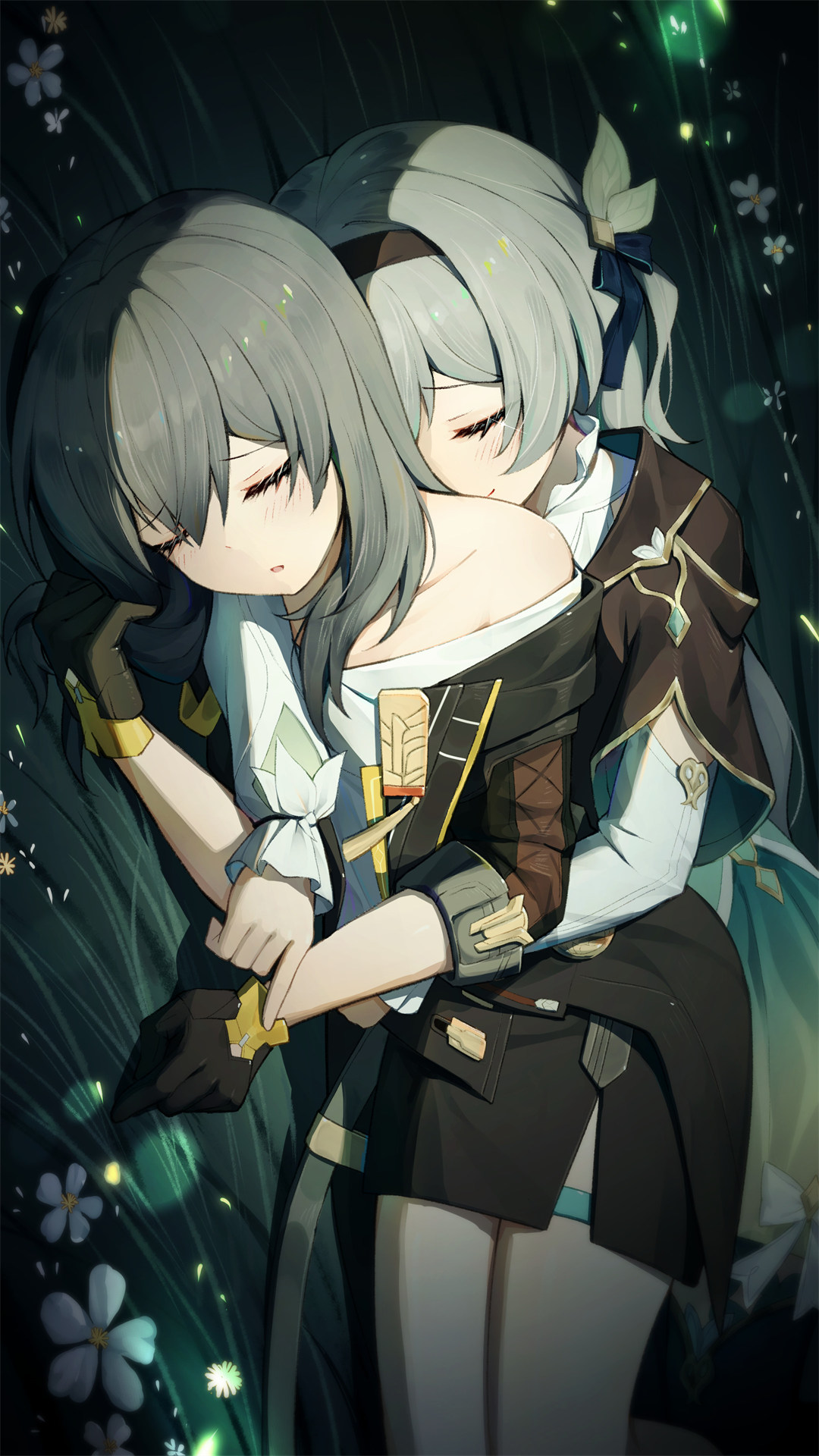 【P站美图】崩铁 流萤睡衣 花火 托帕 碧蓝档案 小鸟游星野 艾希莉娅 插画动漫美图推荐 P站美图-第7张