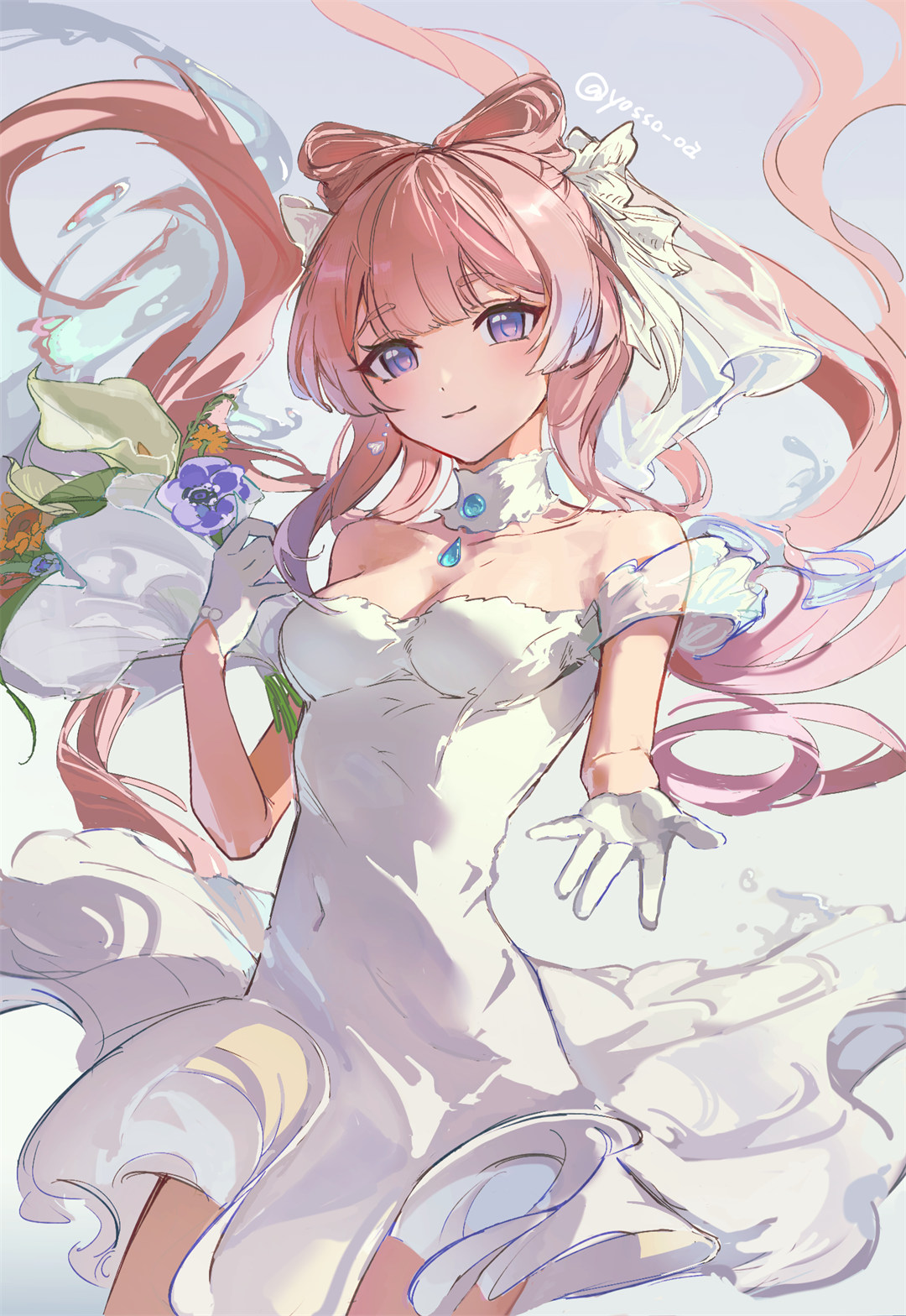 【插画特辑】不如说…我还挺期待与你的见面 原神 珊瑚宫心海 同人角色插画美图推荐 P站美图-第5张