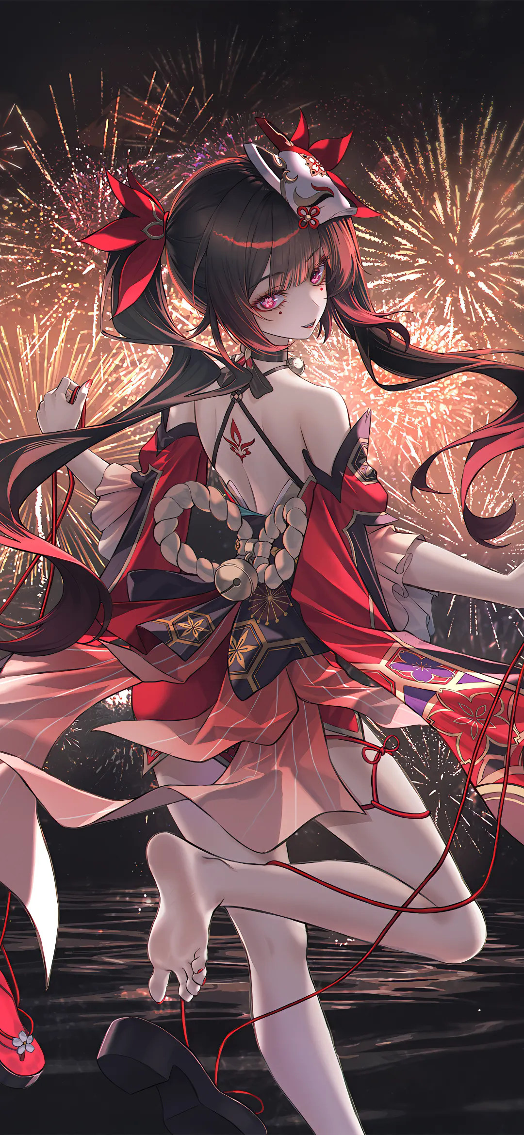【动漫壁纸】JK制服 兽耳美少女 泳装 崩铁 花火 三月七 想念几个世纪 才是刻骨铭心 动漫壁纸-第6张