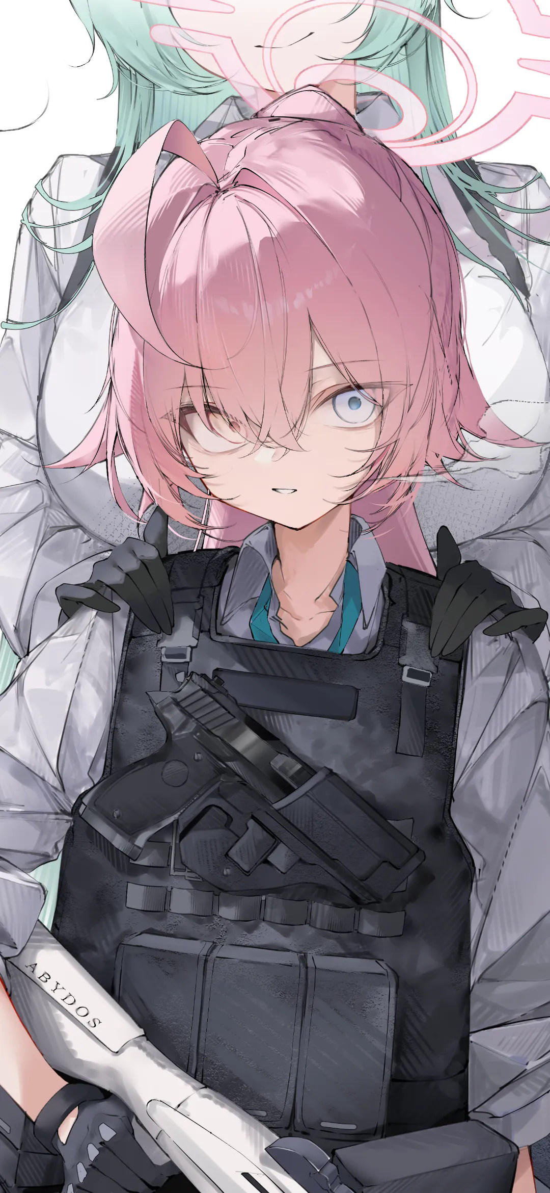 【动漫壁纸】白毛兽耳 雷姆 崩铁 翡翠 碧蓝档案 小鸟游星野 你去过的地方 我都画成风景 手机壁纸-第2张