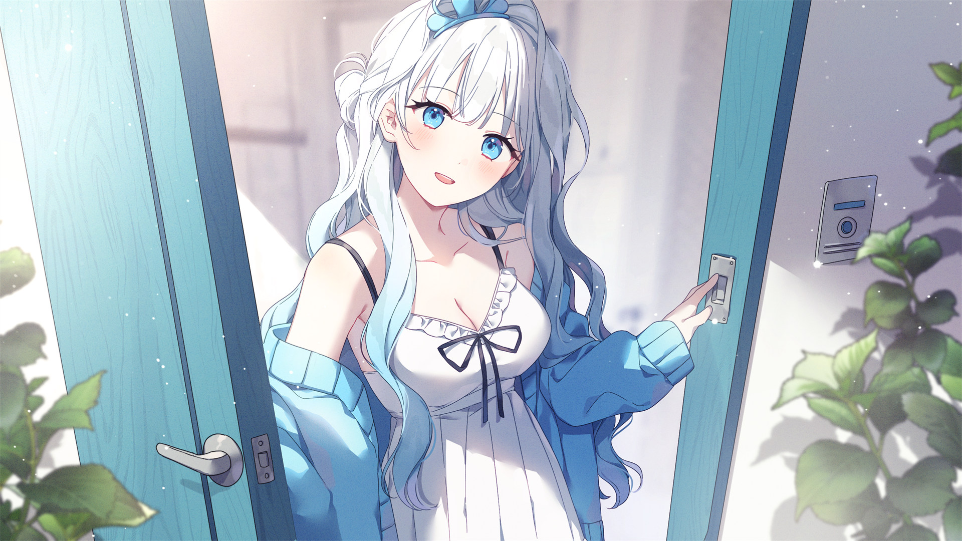 【P站美图】制服美少女 崩铁 翡翠 托帕 绝区零 艾莲·乔 明日方舟 妮芙 插画动漫美图推荐 P站美图-第5张