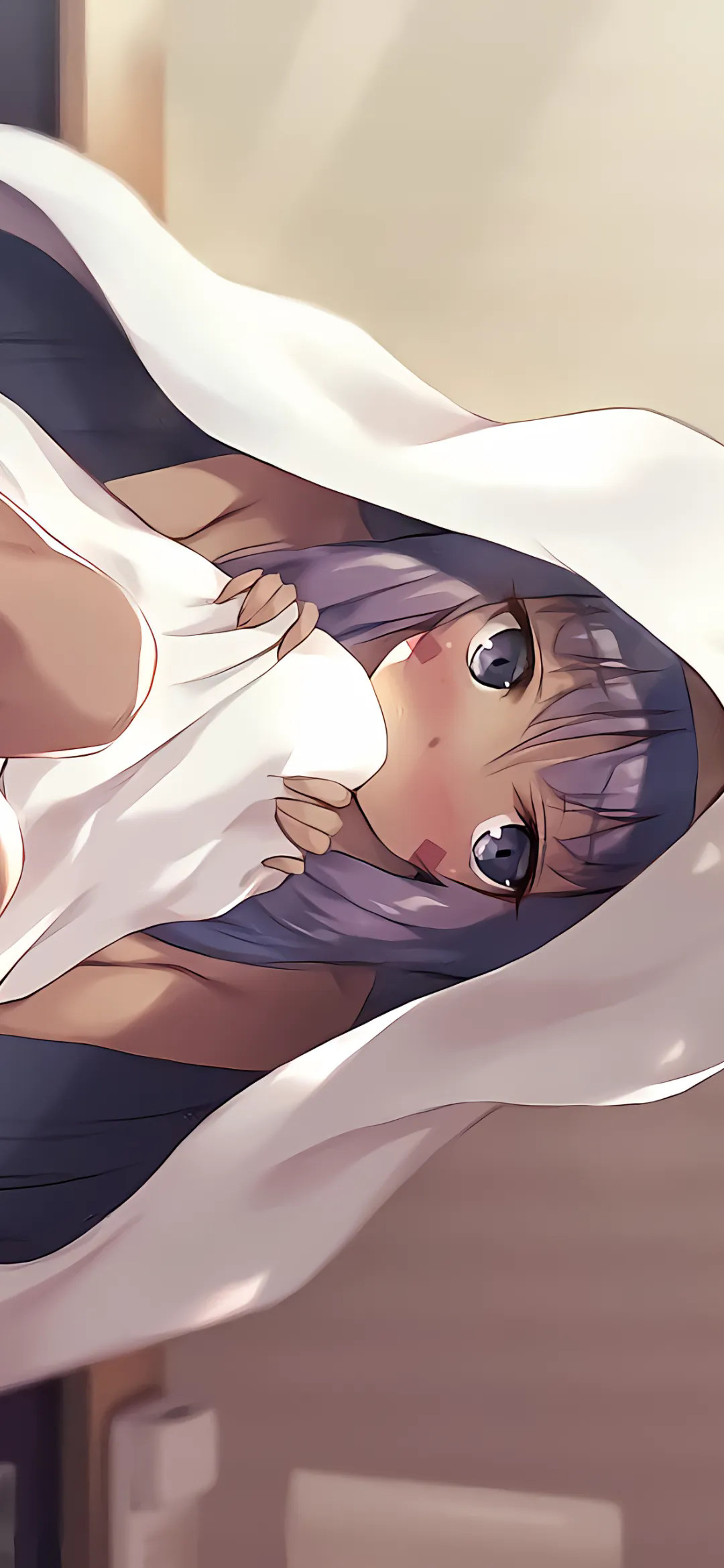 【动漫壁纸】JK制服 赛马娘 星野爱 兽耳美少女  争不过朝夕，又念着过往。 手机壁纸-第2张