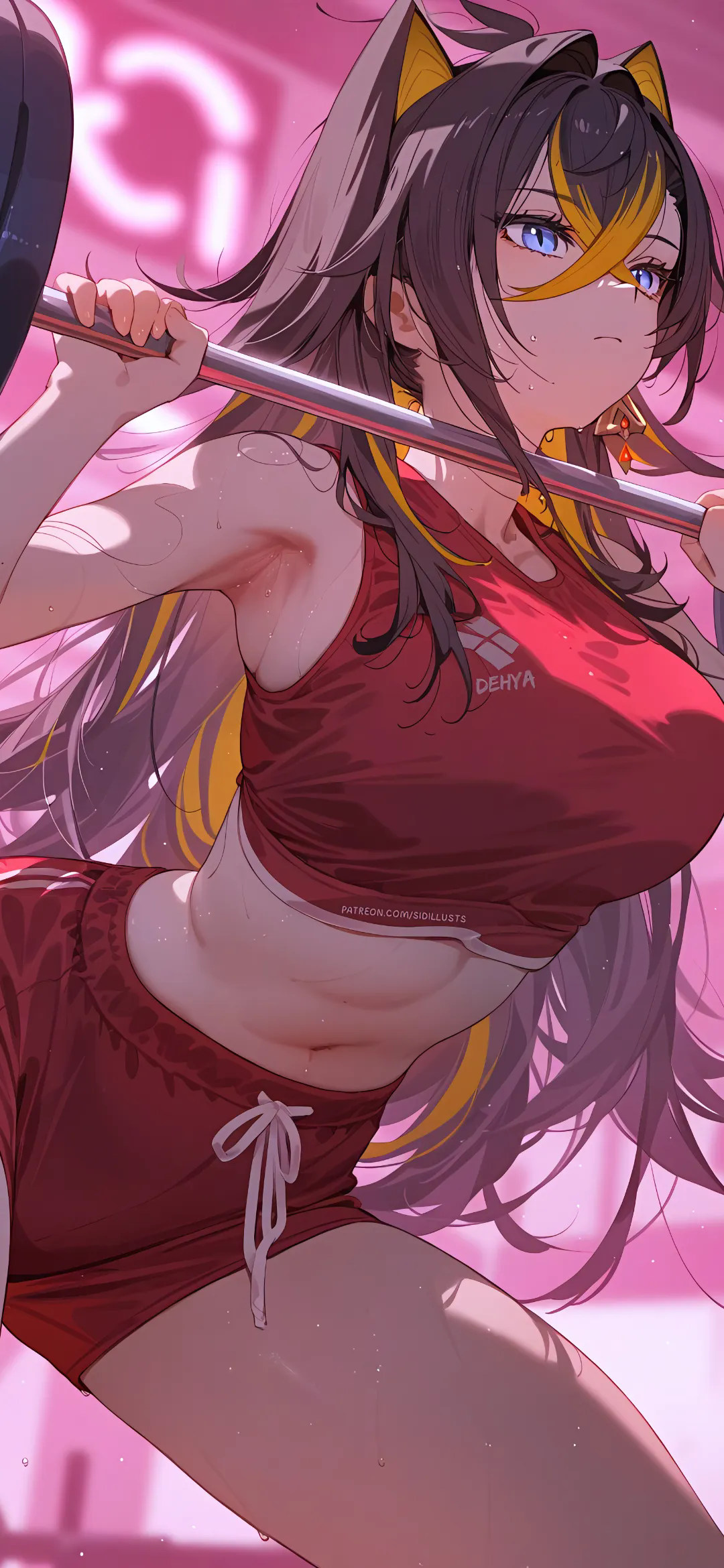 【动漫壁纸】JK制服 赛马娘 星野爱 兽耳美少女  争不过朝夕，又念着过往。 手机壁纸-第10张