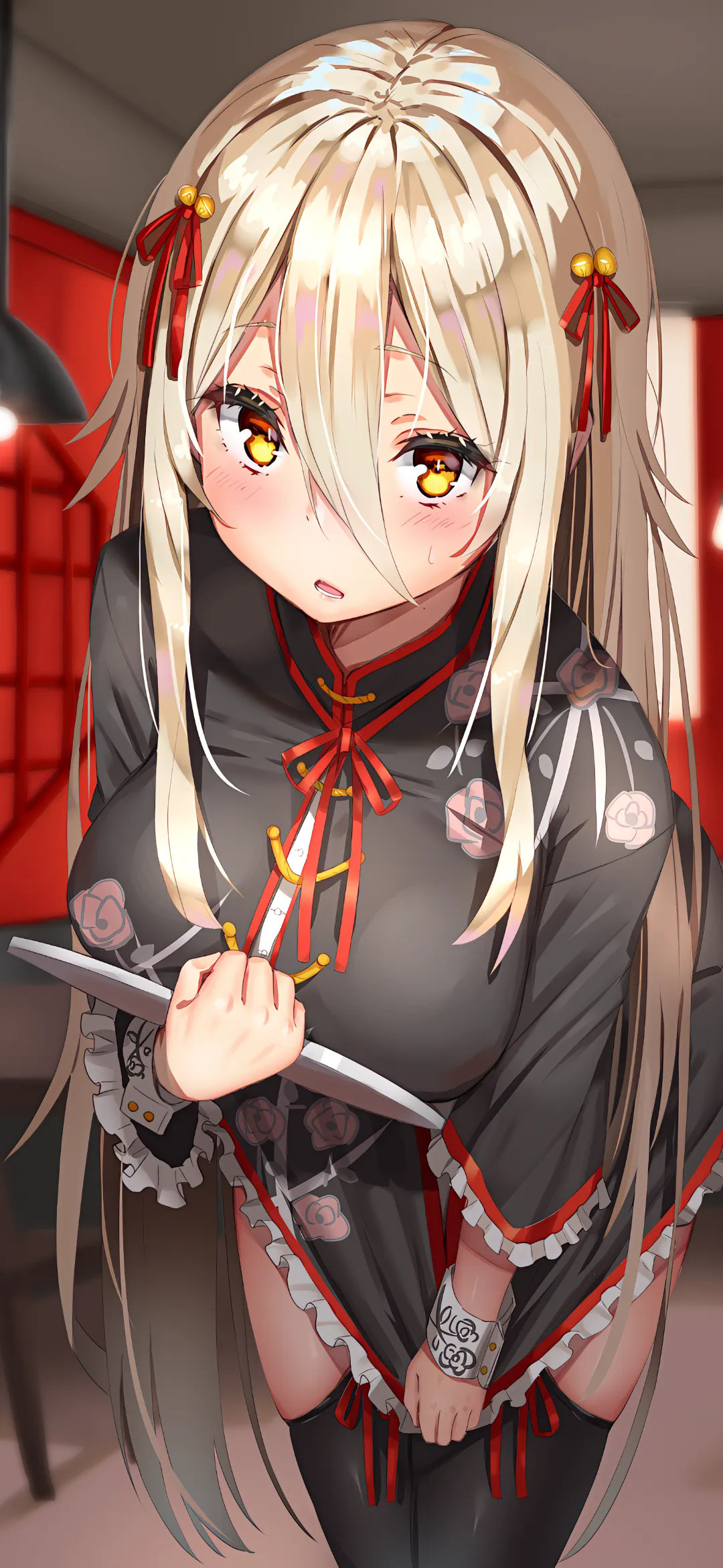 【动漫壁纸】白毛美少女 虚拟主播 朱音リゼ  崩铁 花火 绝区零 艾莲 插画动漫美图推荐 动漫壁纸-第9张