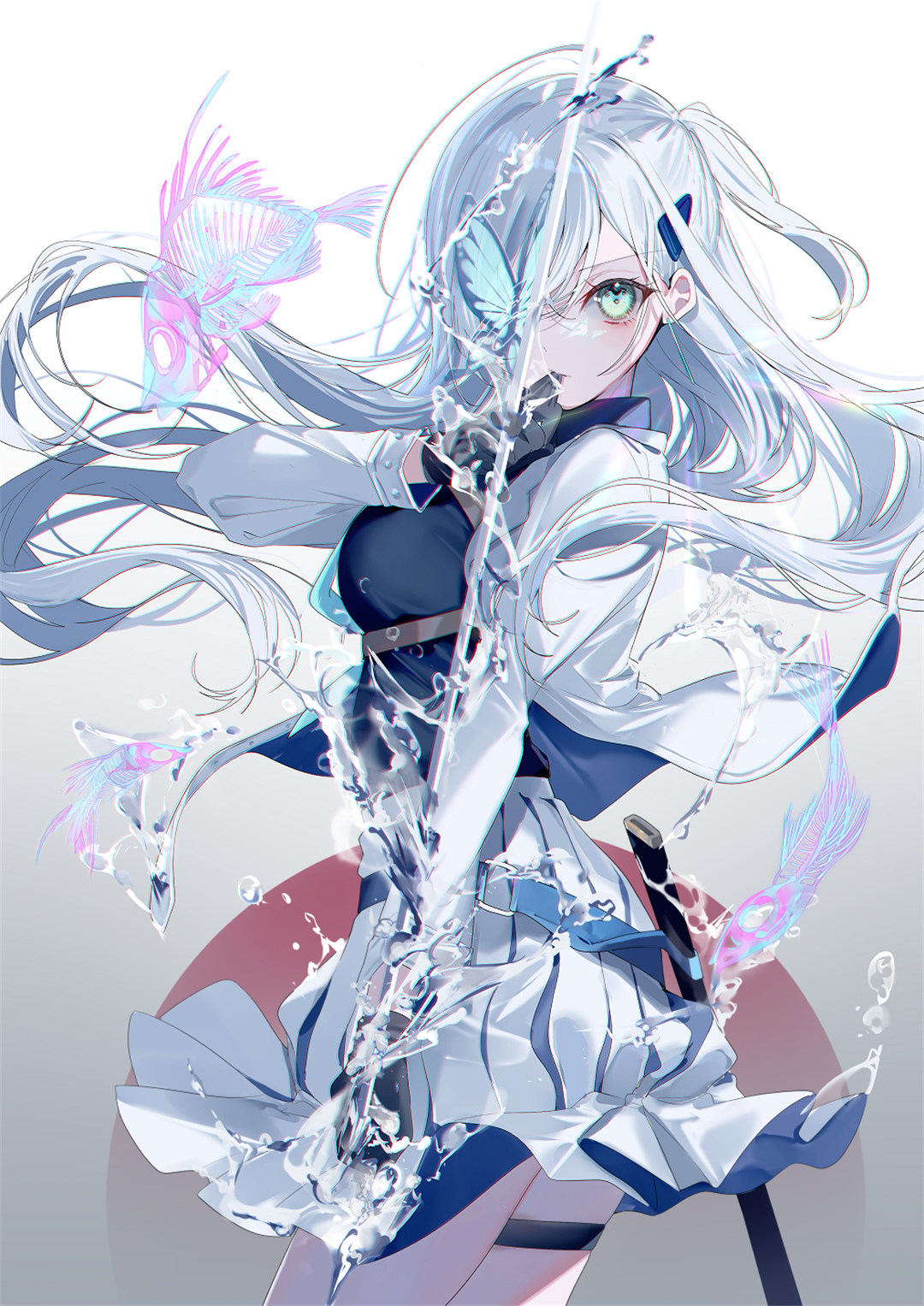【P站美图】虚拟主播 朱音リゼ 小鸟游星野 原神 小胡桃 MIKU 绝区零 铃 插画美图推荐 P站美图-第3张