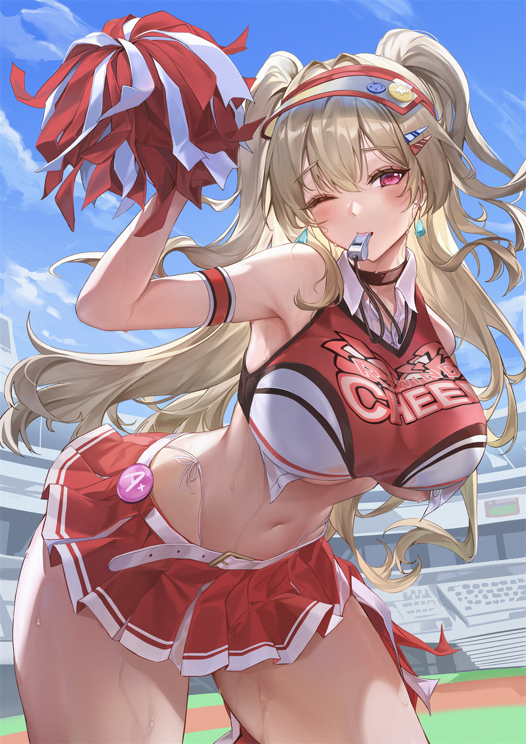 【插画精选】星铁 知更鸟 碧蓝档案 浦和ハナコ NIKKE：胜利女神 啦啦队长 会员美图推荐 插画精选-第1张