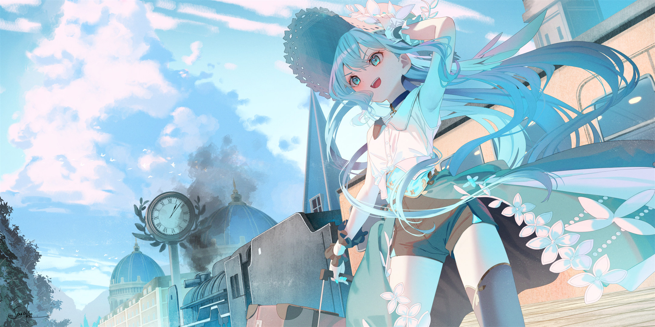 【P站美图】绝区零 熟睡的铃 艾莲乔 原神 小胡桃 星铁 花火 翡翠 插画美图推荐 P站美图-第1张
