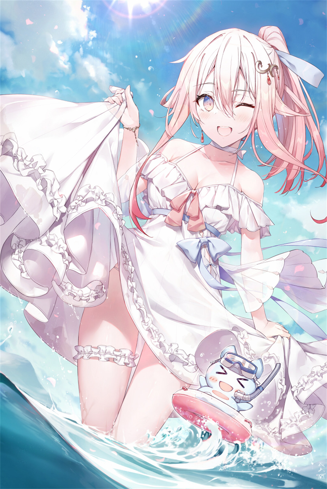 【P站美图】绝区零 熟睡的铃 艾莲乔 原神 小胡桃 星铁 花火 翡翠 插画美图推荐 P站美图-第2张