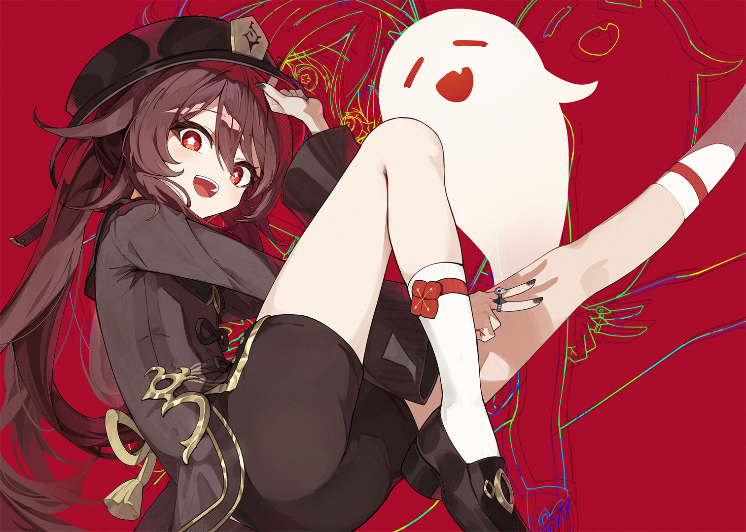【P站美图】绝区零 熟睡的铃 艾莲乔 原神 小胡桃 星铁 花火 翡翠 插画美图推荐 P站美图-第4张
