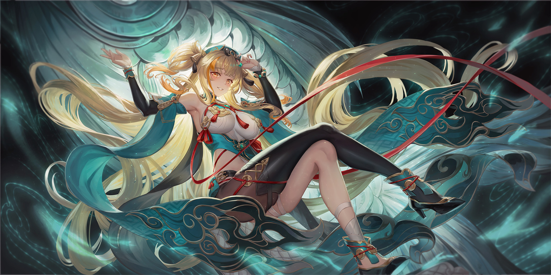 【P站美图】绝区零 熟睡的铃 艾莲乔 原神 小胡桃 星铁 花火 翡翠 插画美图推荐 P站美图-第6张