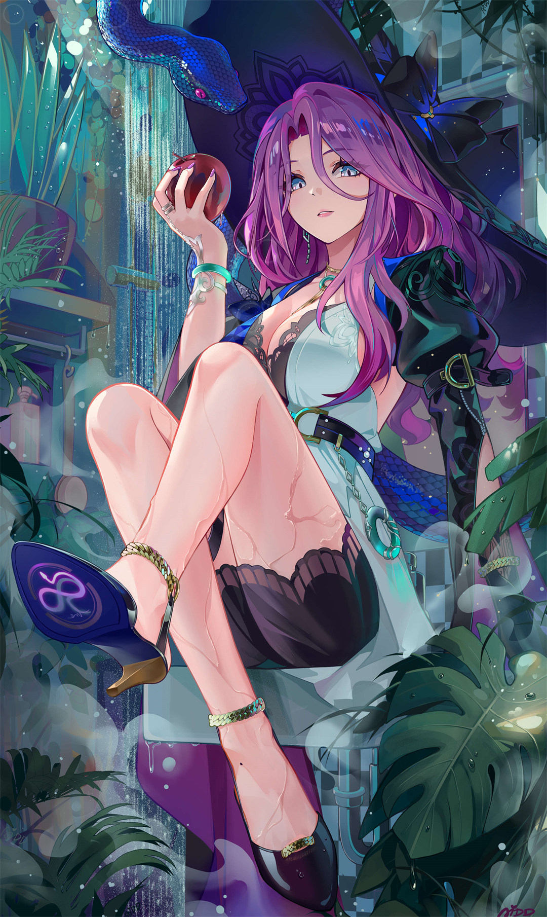 【P站美图】绝区零 熟睡的铃 艾莲乔 原神 小胡桃 星铁 花火 翡翠 插画美图推荐 P站美图-第8张