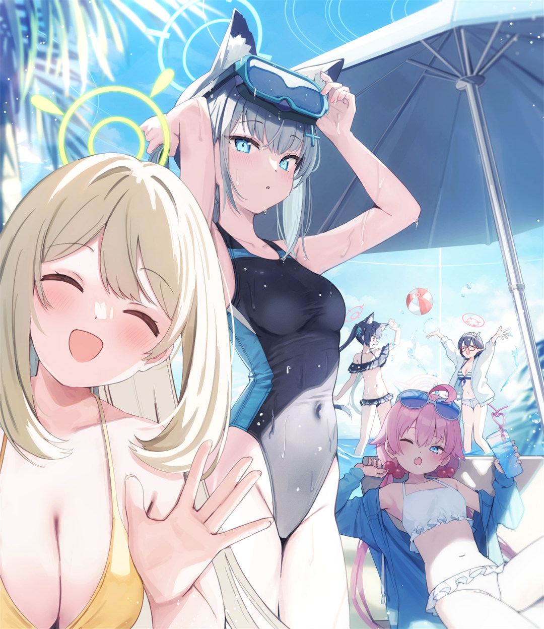 【插画精选】 碧蓝档案 十六夜ノノミ 阿洛娜 白丝 绝区零 艾莲会员动漫美图推荐 精选插画-第2张