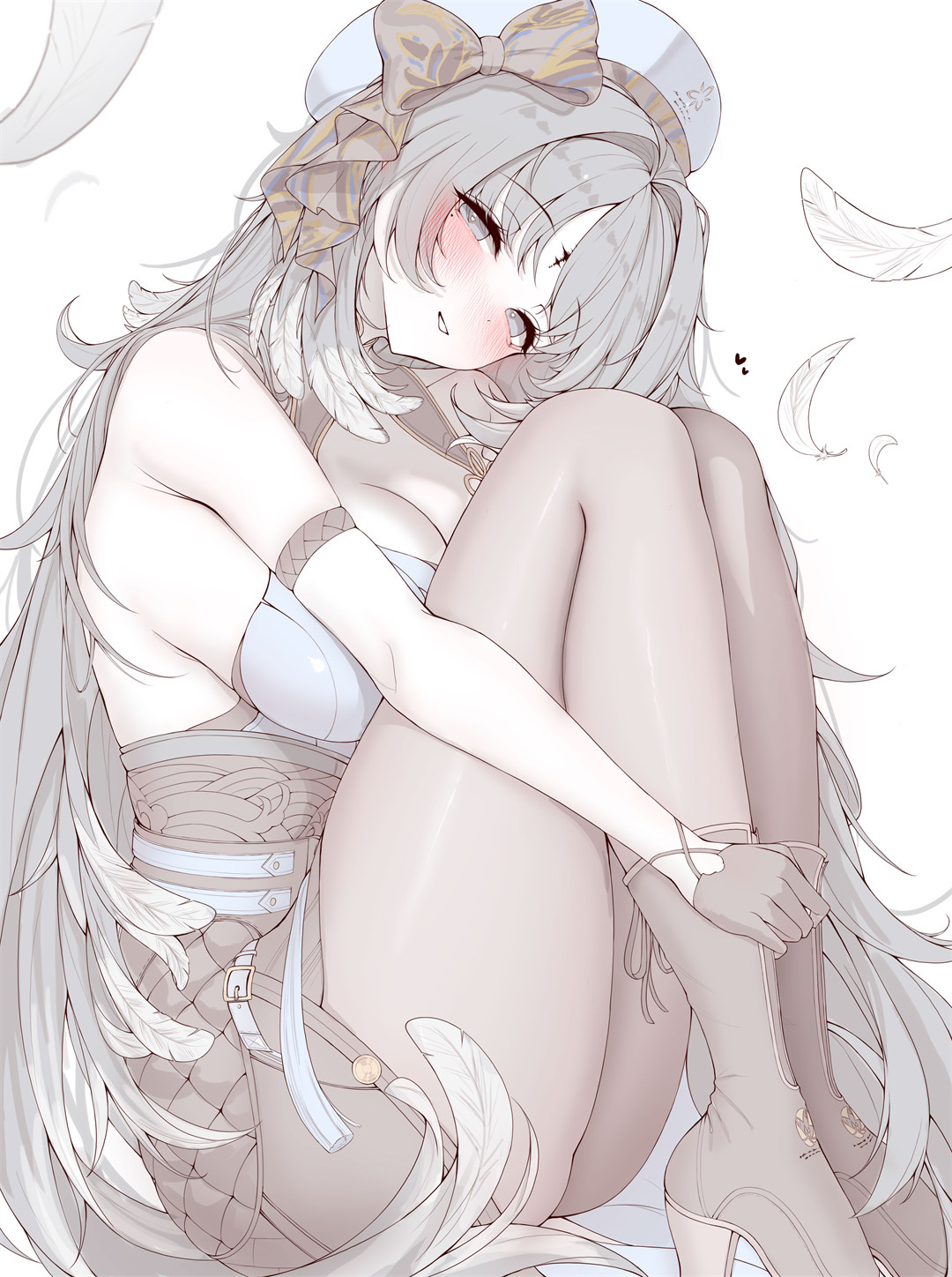 【插画精选】 碧蓝档案 十六夜ノノミ 阿洛娜 白丝 绝区零 艾莲会员动漫美图推荐 精选插画-第4张