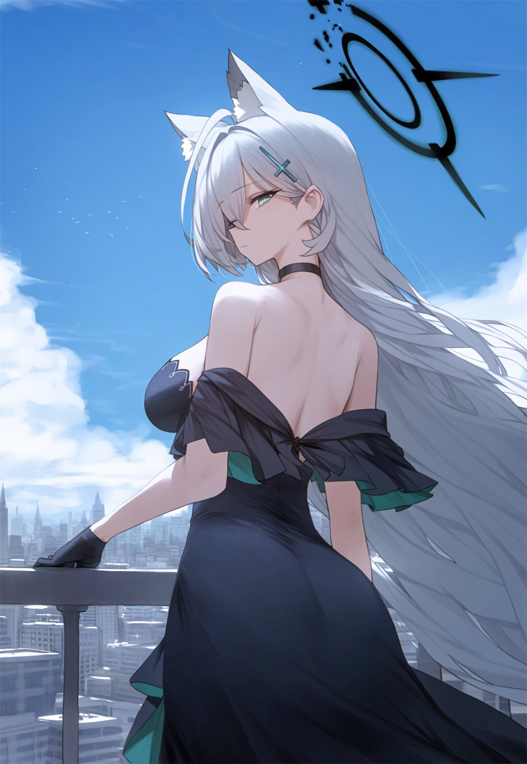 【AI精选】碧蓝档案 砂狼白子 原神 胡桃 星铁 流萤 绝区零 妮可 会员插画推荐 AI生成 精选插画-第2张