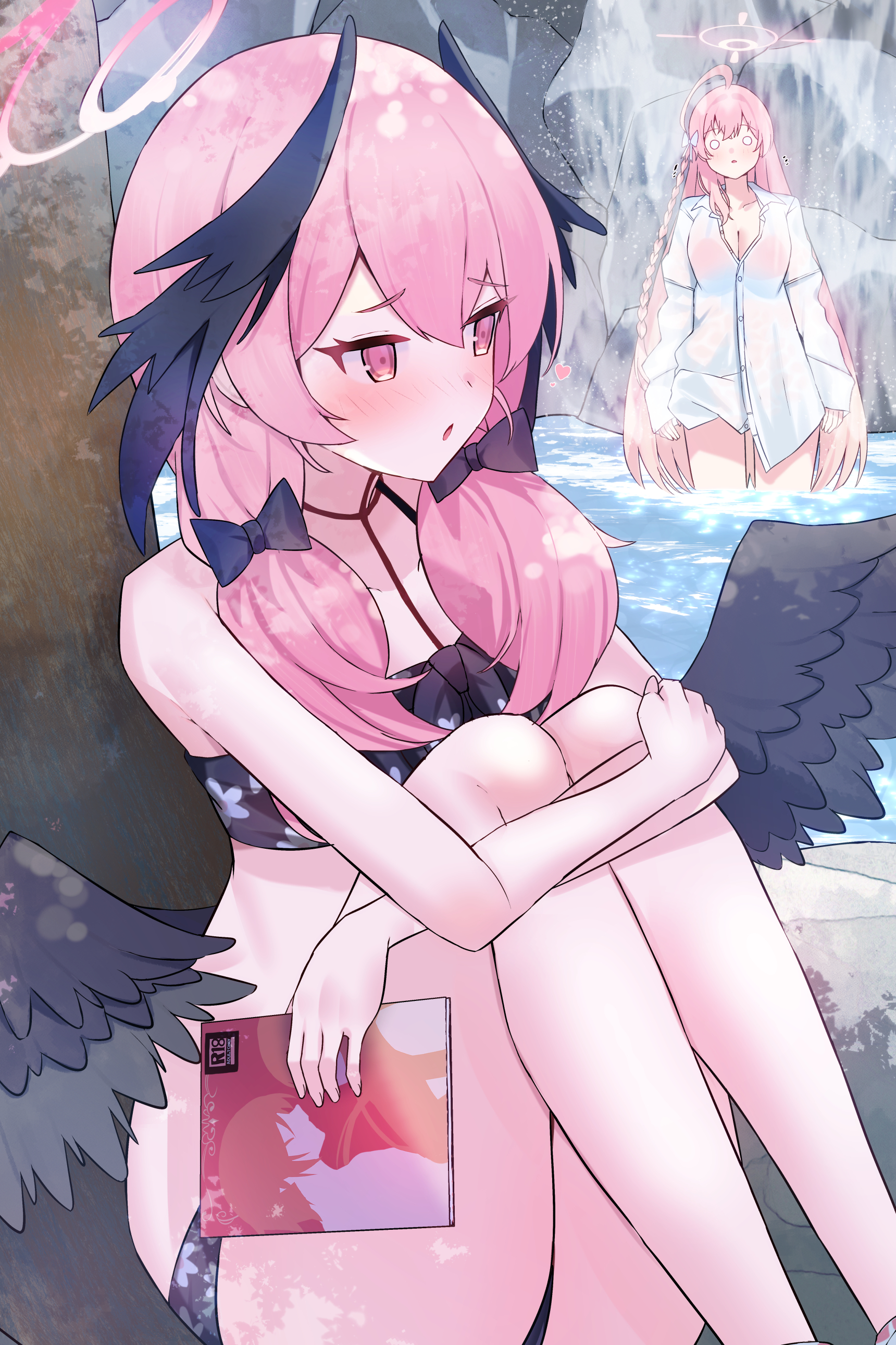 【插画精选】碧蓝档案 砂狼白子 飞鸟马时 尾刃カンナ 会员插画美图推荐 精选插画-第2张