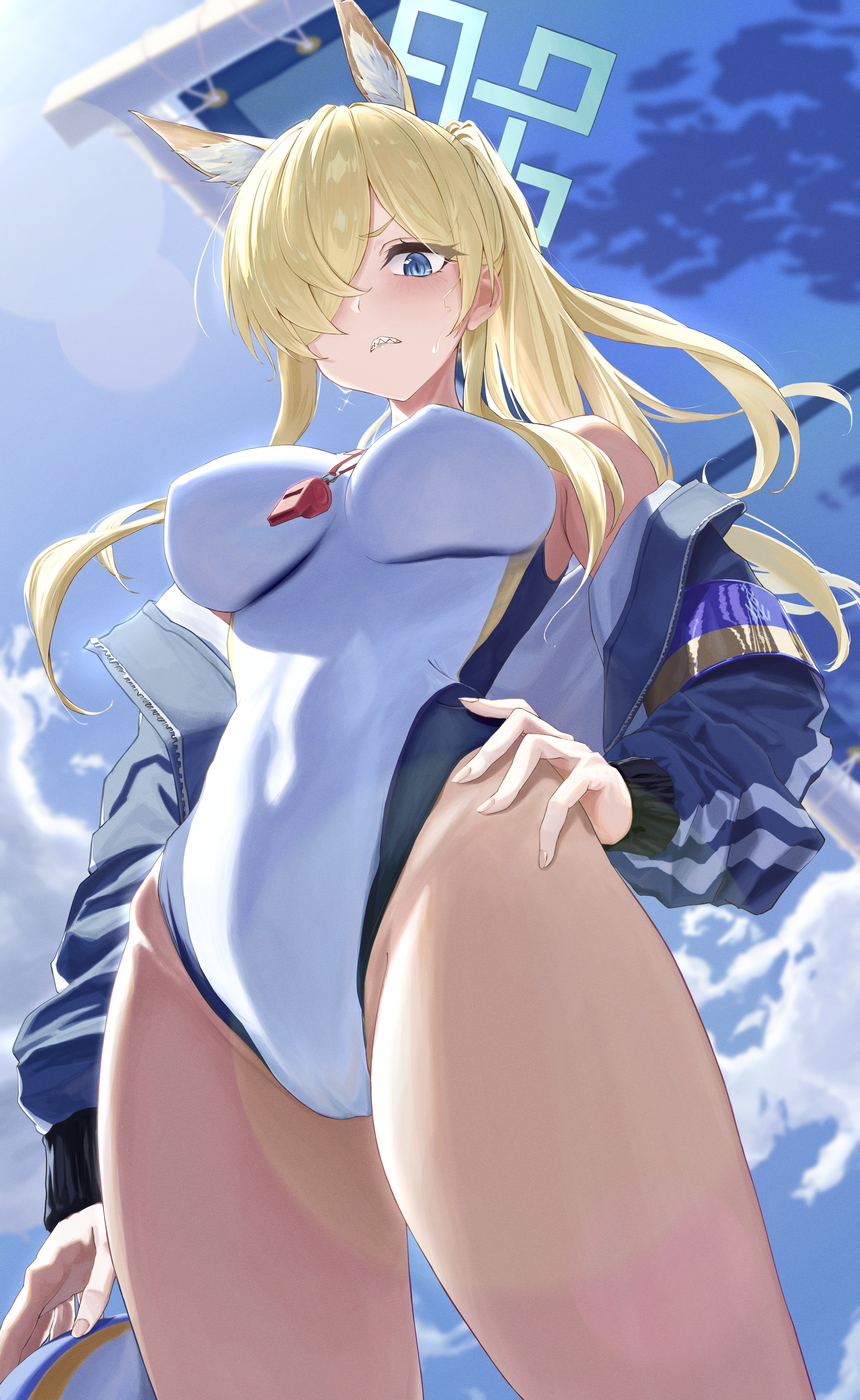 【插画精选】碧蓝档案 砂狼白子 飞鸟马时 尾刃カンナ 会员插画美图推荐 精选插画-第4张