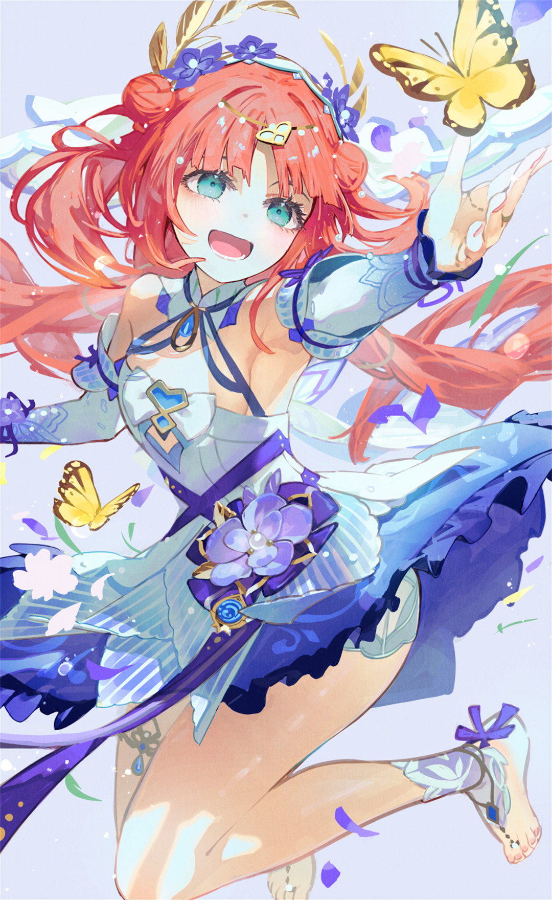【P站美图】原神 妮露 鸣潮 白芷 绝区零 妮可 初音未来 插画美图推荐 P站美图-第4张