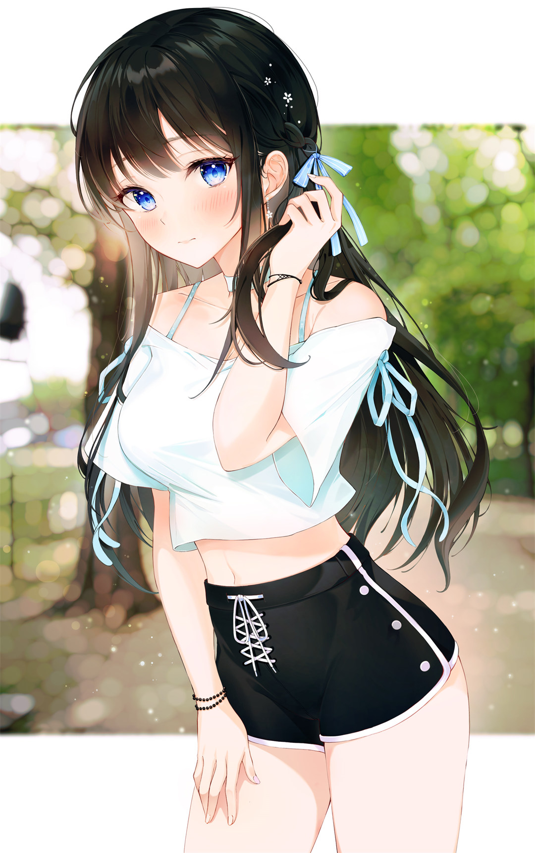 【P站画师】制服美少女集中营 韩国插画师Lebring的插画美图作品推荐 P站美图-第4张