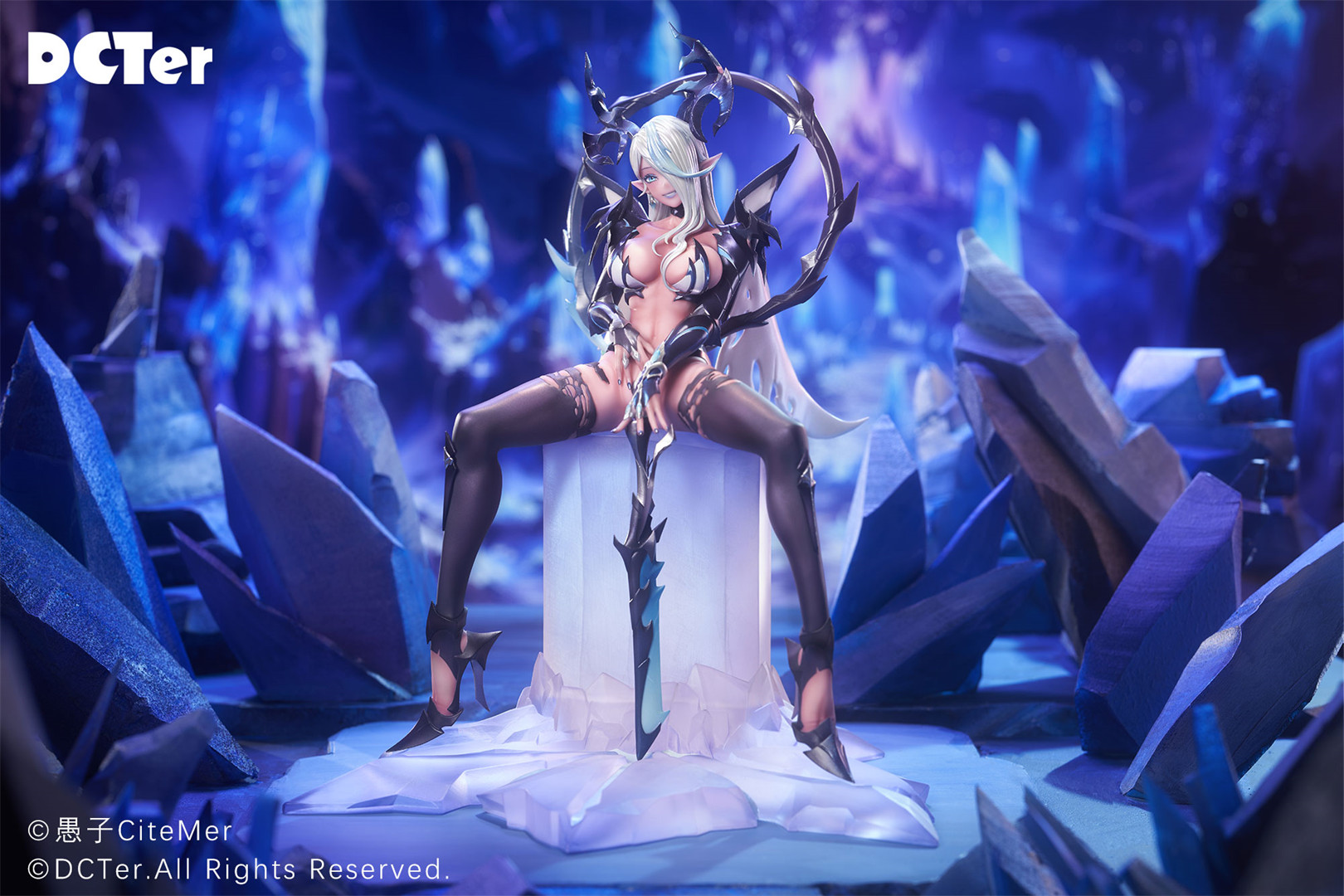 愚子CiteMer原画系列作品「龙姬士-迪玛奥丝」1/7手办! 周边-第3张