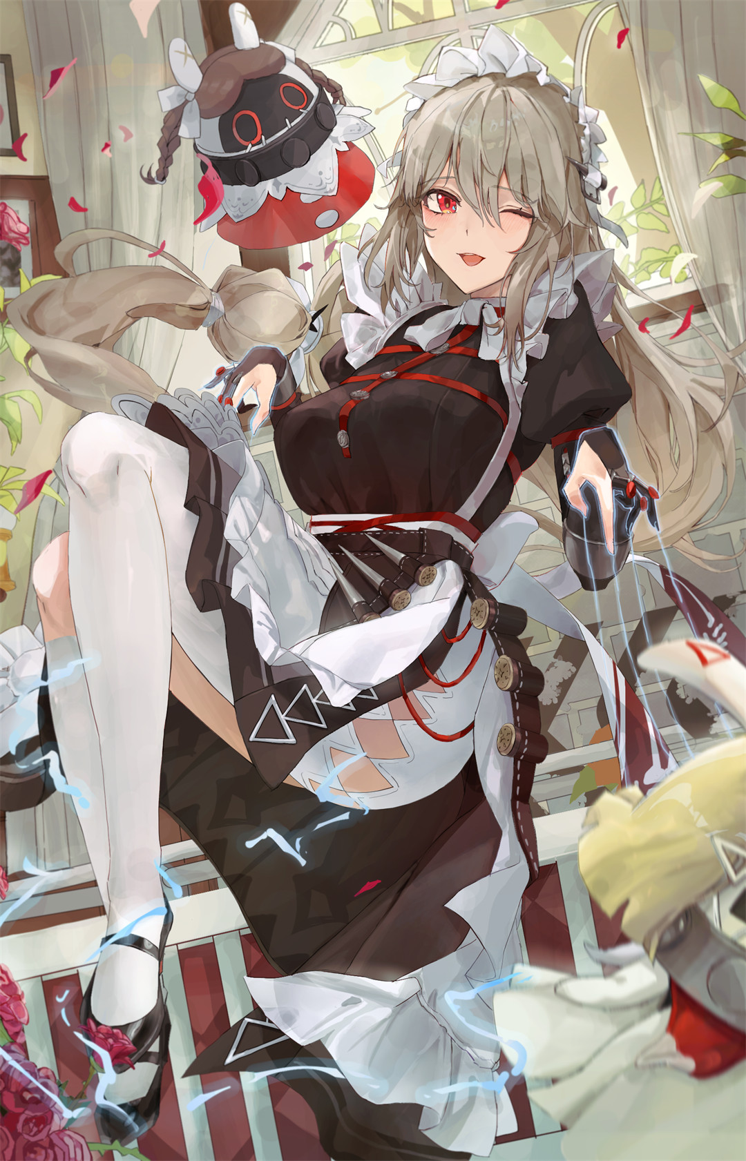 【P站美图】碧蓝档案 砂狼白子 JK制服少女 原神 妮露 芙宁娜 星铁 卡芙卡 插画美图推荐 P站美图-第3张