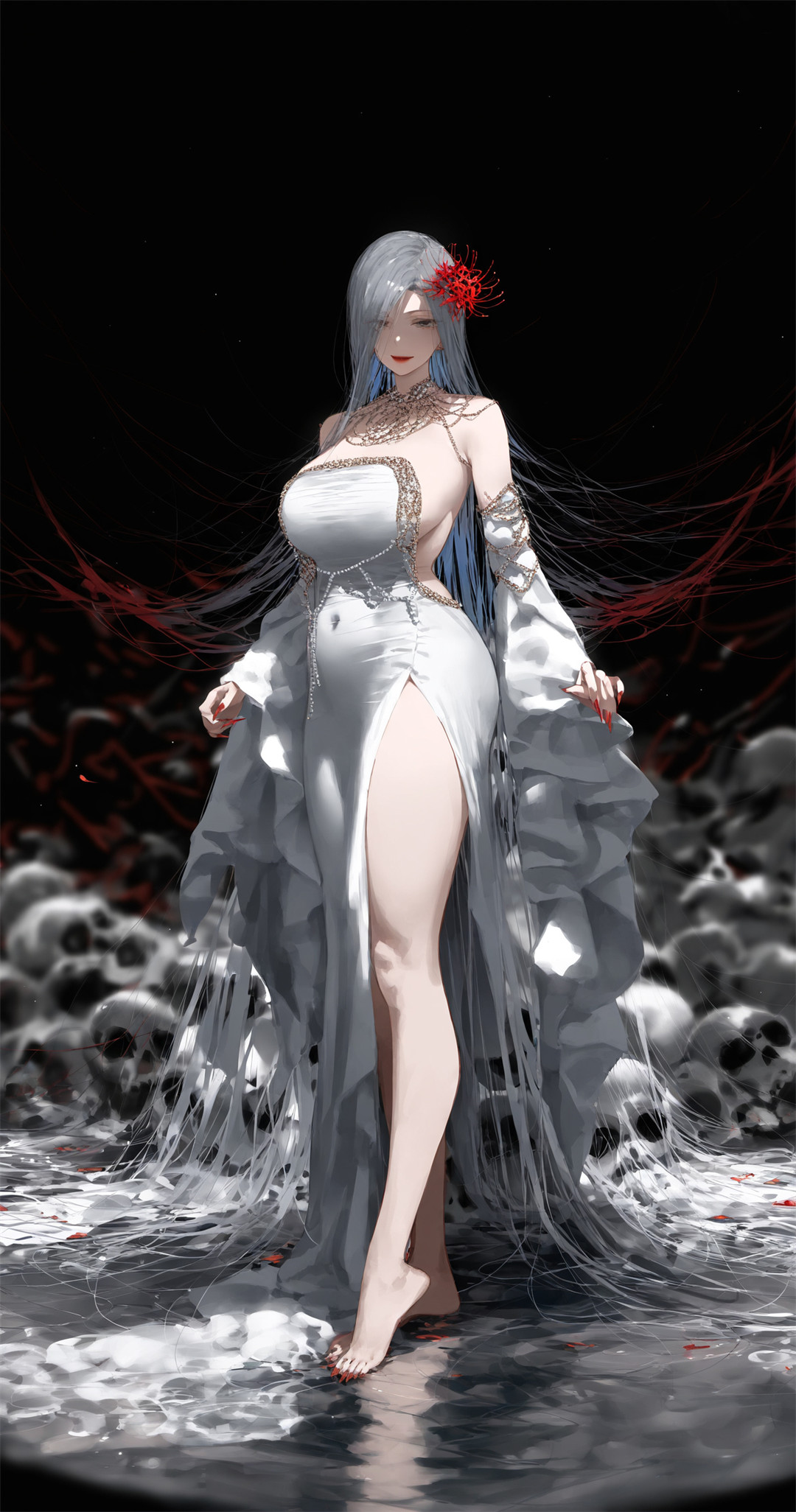【AI精选】艾莉莎·米哈伊洛芙娜·九条原神 妮露 会员AI作品推荐 精选插画-第5张