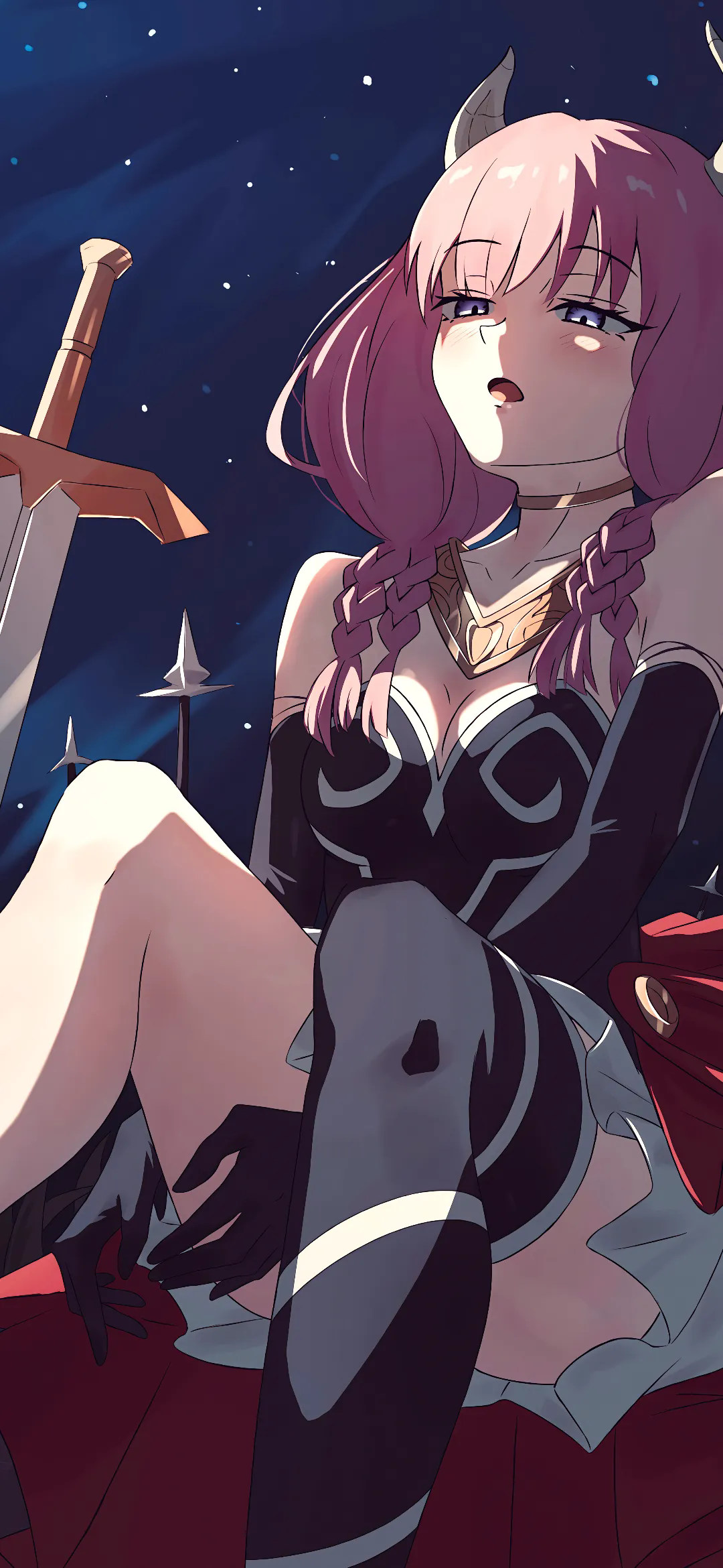 【动漫壁纸】白毛兽耳美少女 赛马娘 女仆 星铁 星 我的存在就好比群演 无关紧要 手机壁纸-第7张