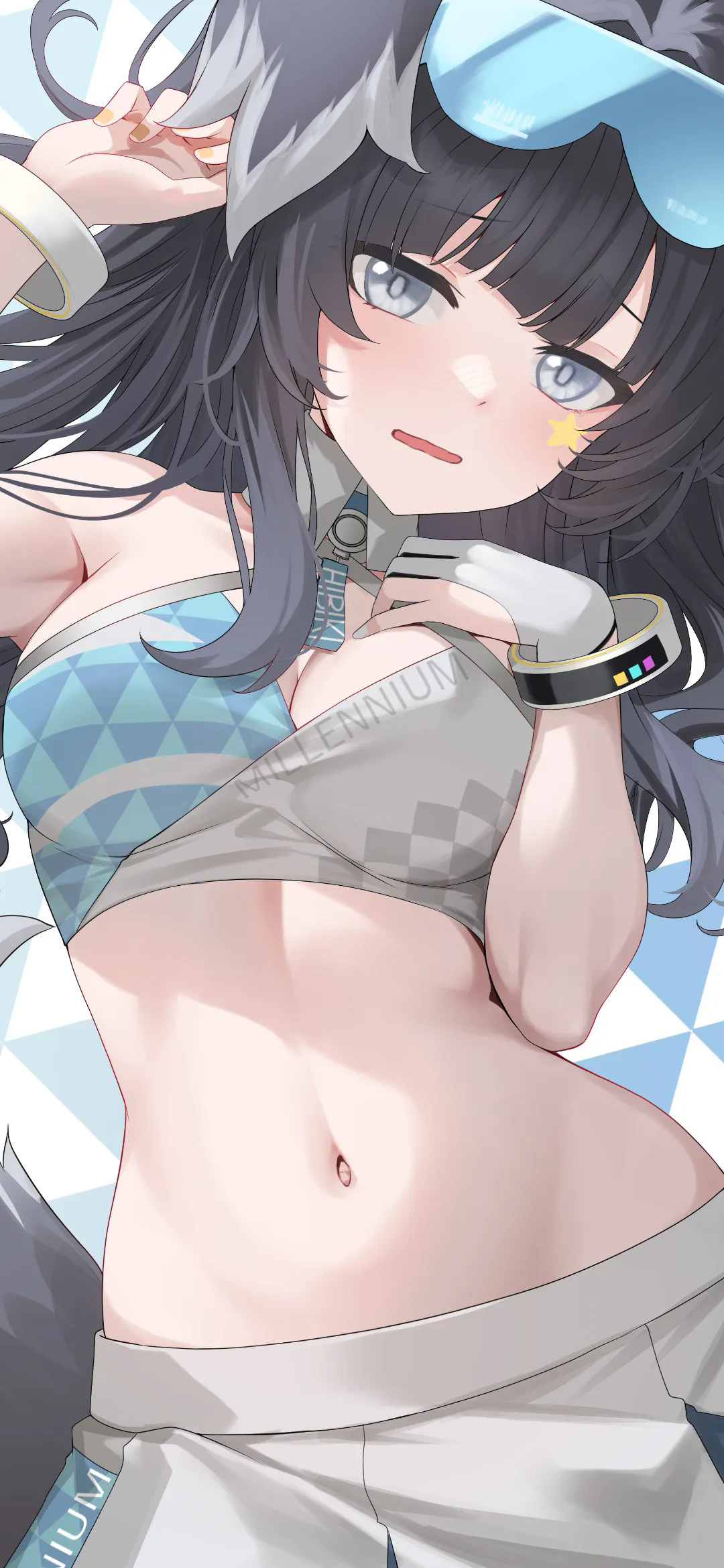 【动漫壁纸】绝区零 妮可 兽耳美少女 我们终究还是走散在一月寒夜里 手机壁纸-第2张