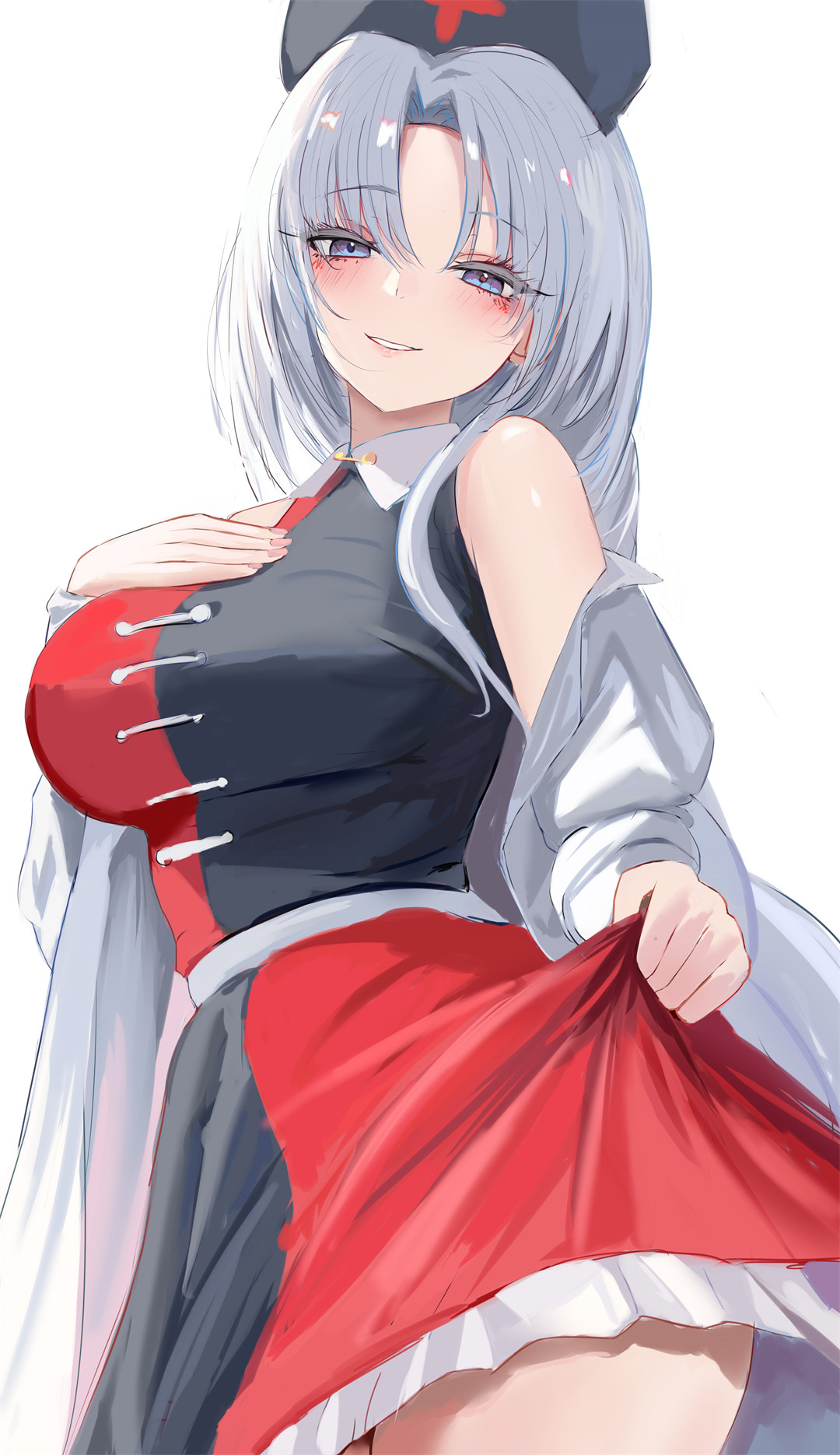 【P站美图】异形少女 魔物娘 千恋万花 丛雨 东方Project 八意永琳 插画美图推荐 P站美图-第1张