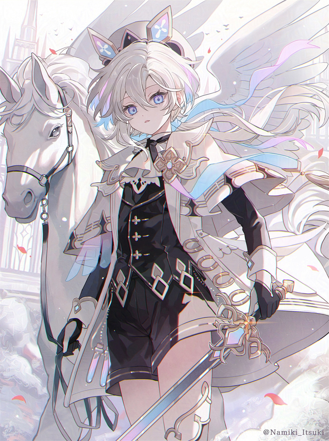 【P站美图】异形少女 魔物娘 千恋万花 丛雨 东方Project 八意永琳 插画美图推荐 P站美图-第2张