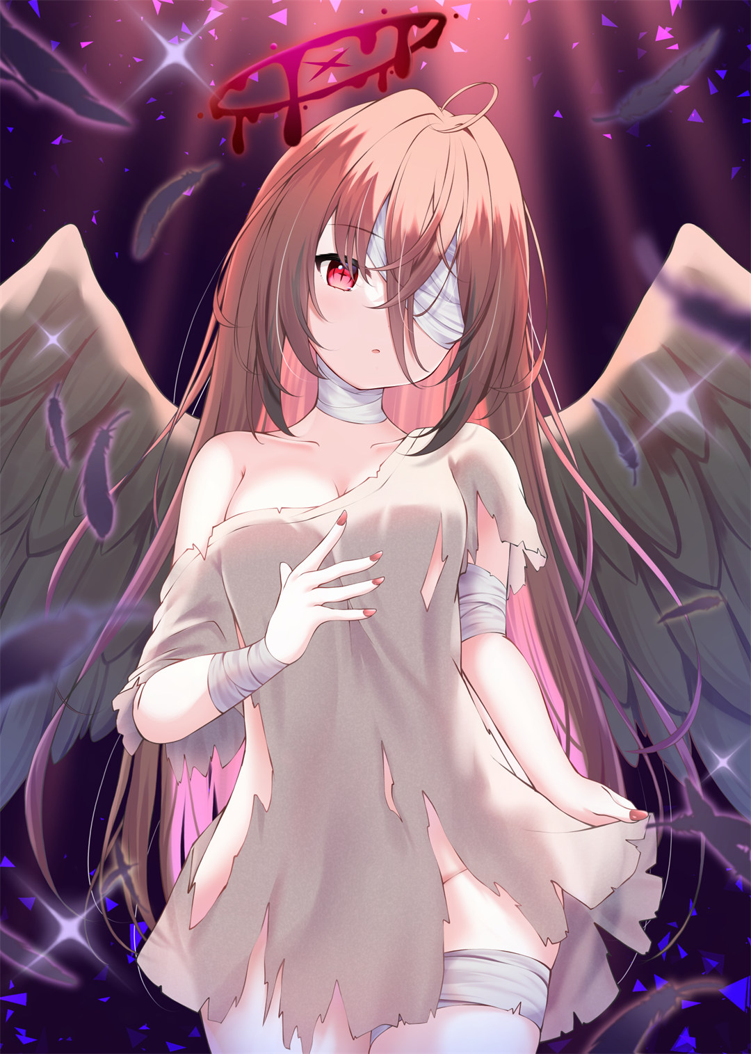 【P站美图】异形少女 魔物娘 千恋万花 丛雨 东方Project 八意永琳 插画美图推荐 P站美图-第6张