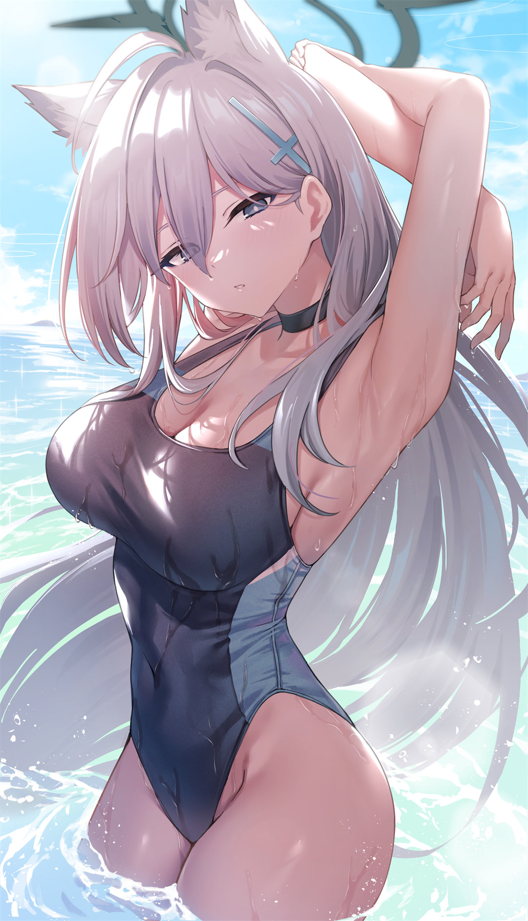 【P站美图】异形少女 魔物娘 千恋万花 丛雨 东方Project 八意永琳 插画美图推荐 P站美图-第13张