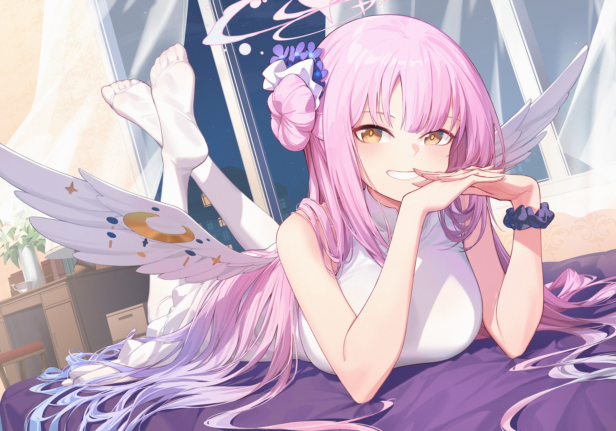 【P站美图】原神 归终 女仆美少女 麻花辫 初音未来 藿藿 插画美图推荐 P站美图-第4张