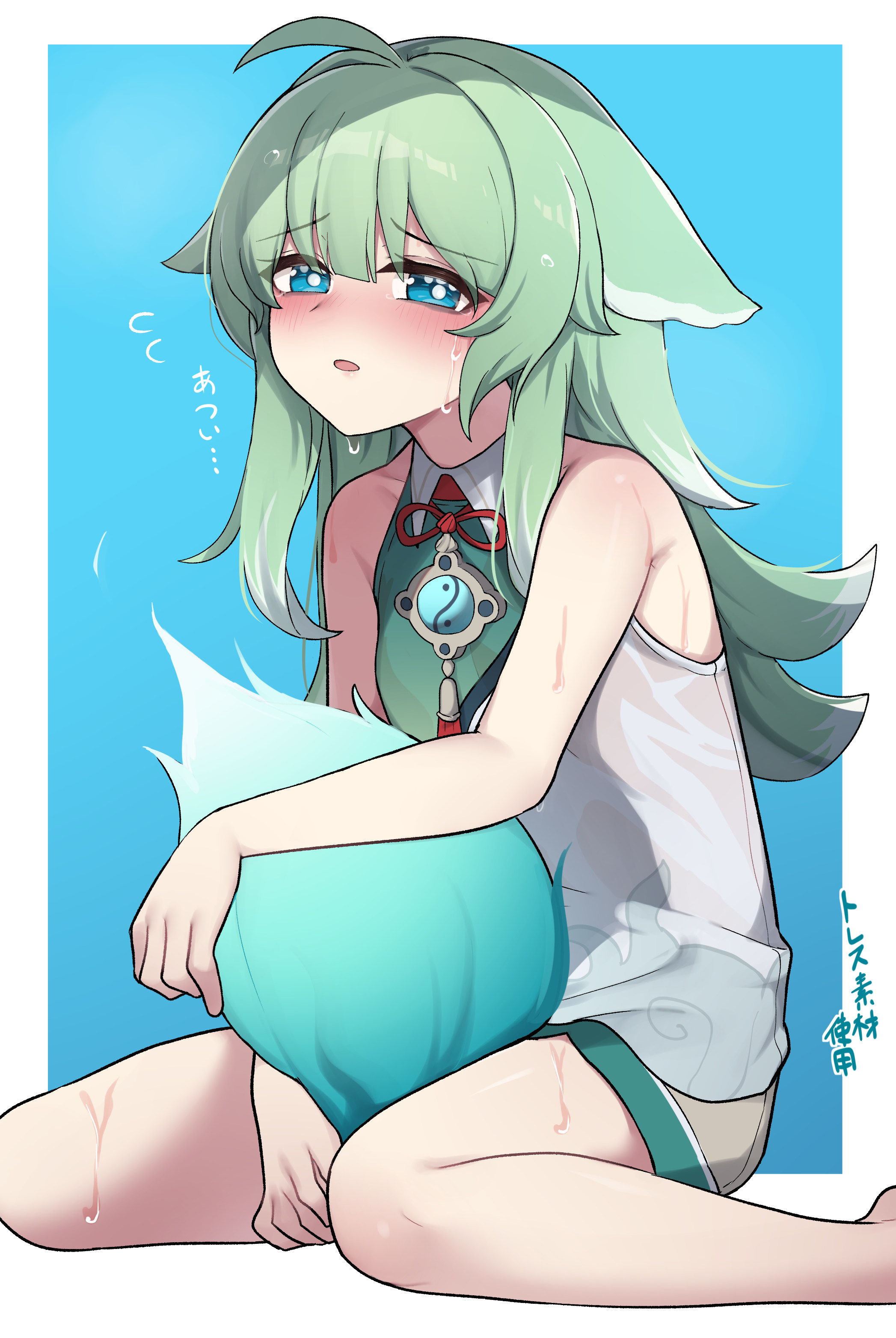 【P站美图】原神 归终 女仆美少女 麻花辫 初音未来 藿藿 插画美图推荐 P站美图-第7张