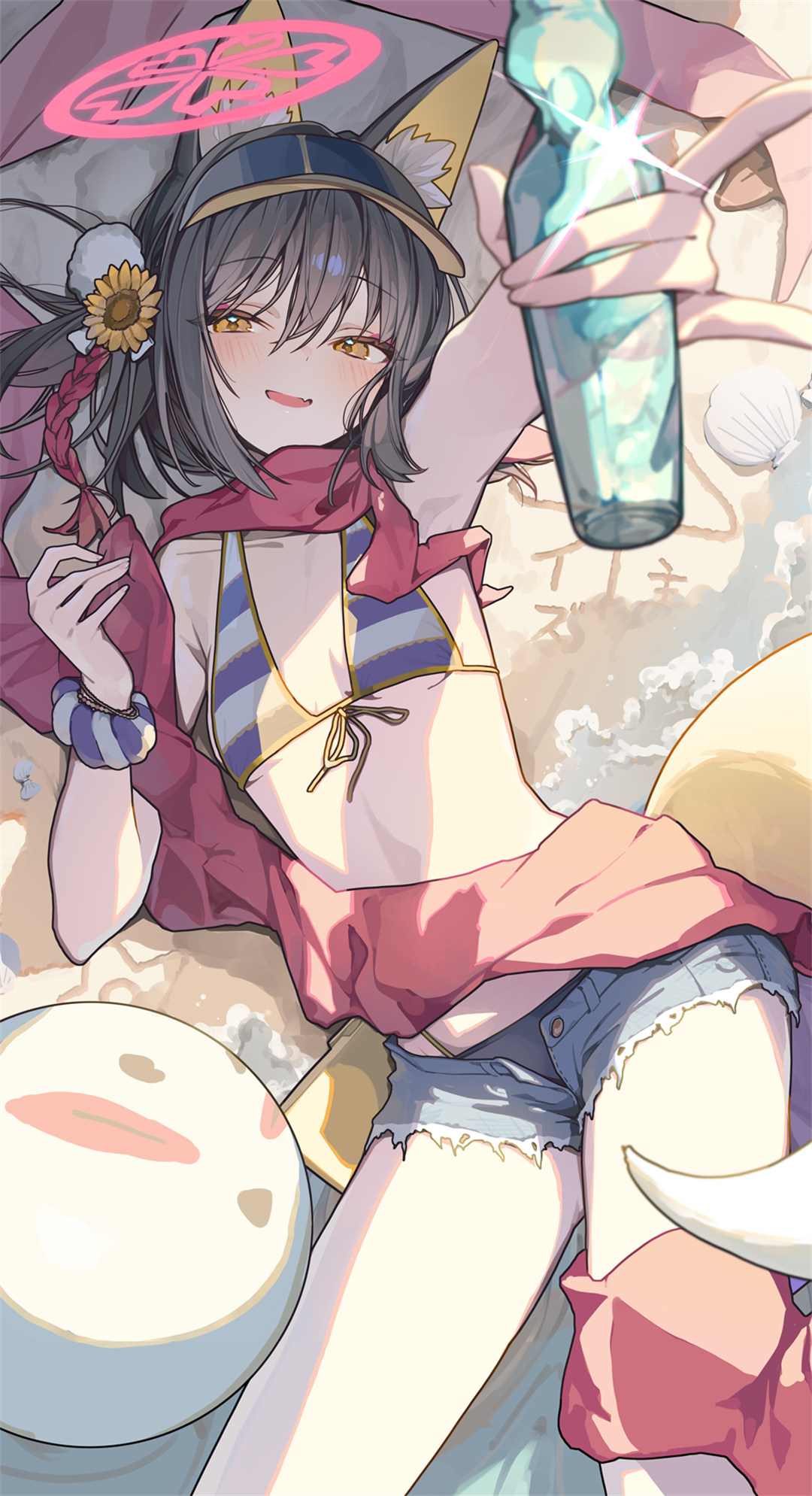 【插画精选】泳装美少女 星穹铁道 流萤 碧蓝档案 尾刃カンナ 会员插画美图推荐 精选插画-第5张