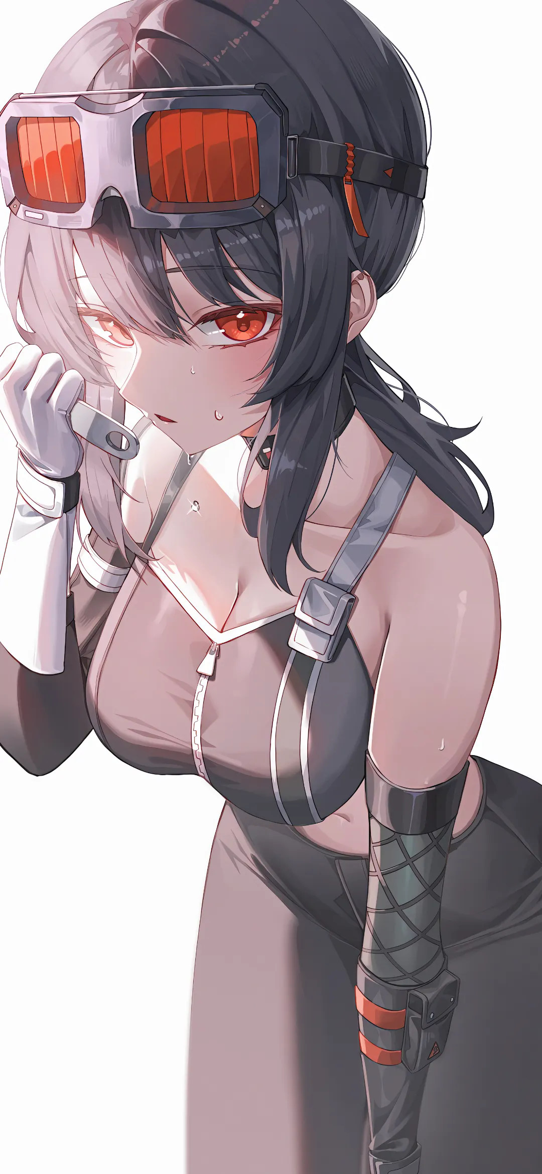 【动漫壁纸】兽耳美少女 碧蓝档案 女仆 放任自己在无尽黑暗憔悴 手机壁纸-第1张