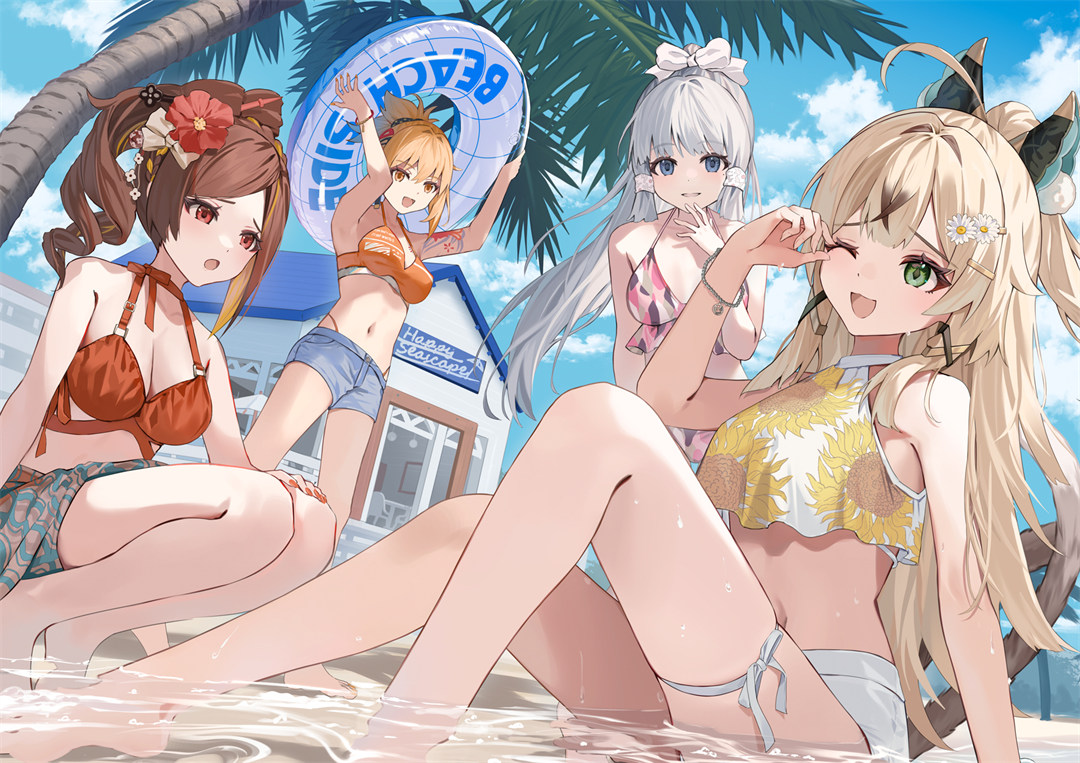 【P站美图】虚拟偶像 樱巫女 碧蓝档案 早濑优香 锭前纱织 Miku 插画美图推荐 P站美图-第3张