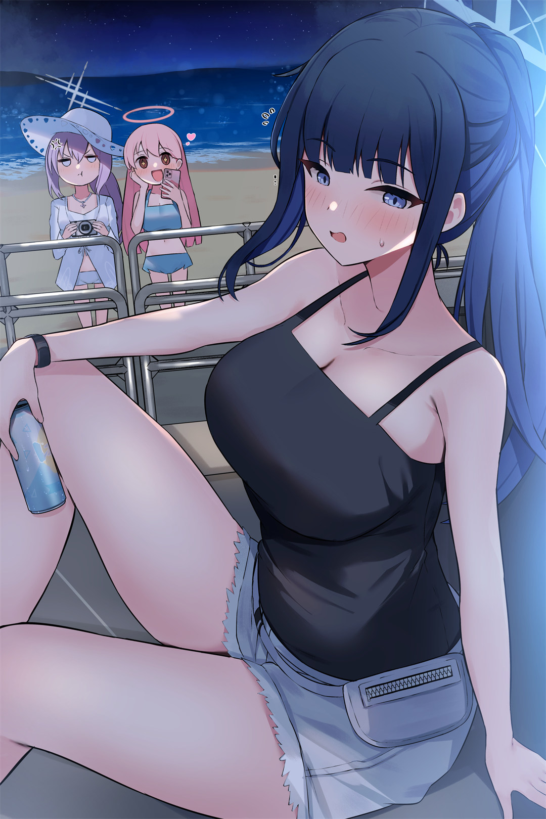 【P站美图】虚拟偶像 樱巫女 碧蓝档案 早濑优香 锭前纱织 Miku 插画美图推荐 P站美图-第4张